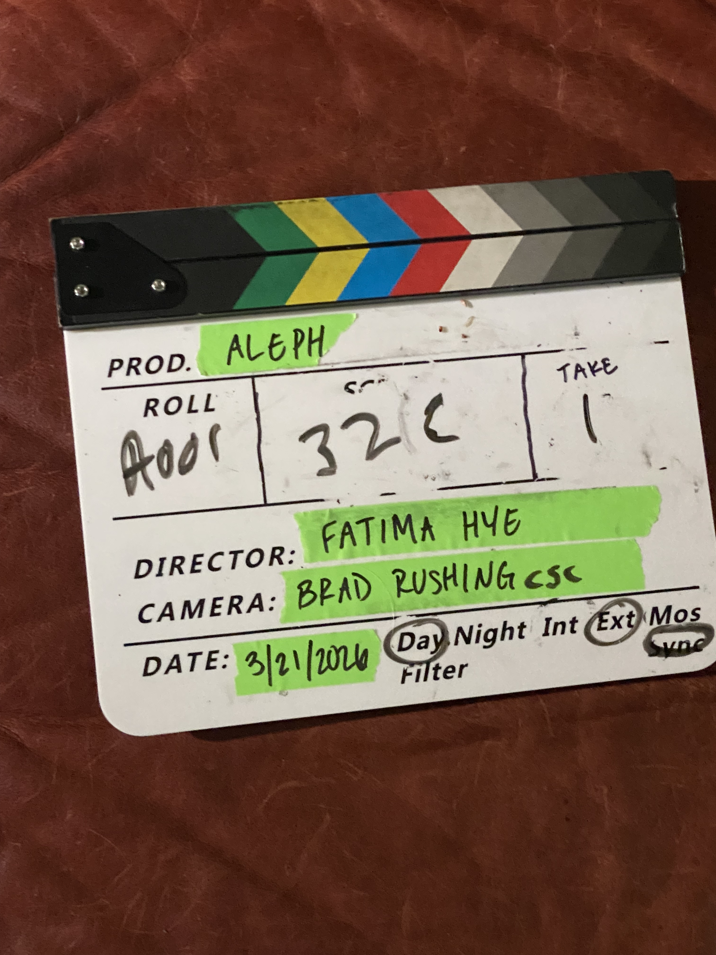 "Aleph" Wraps and Enters Post-Production 