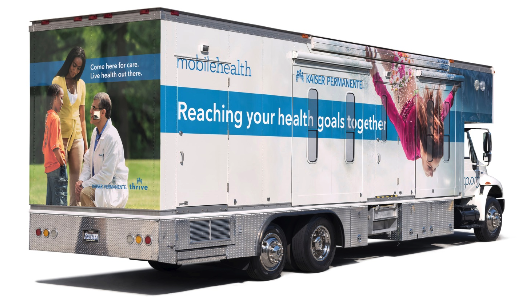 Kaiser Permanente Mobile Screening Vehicle