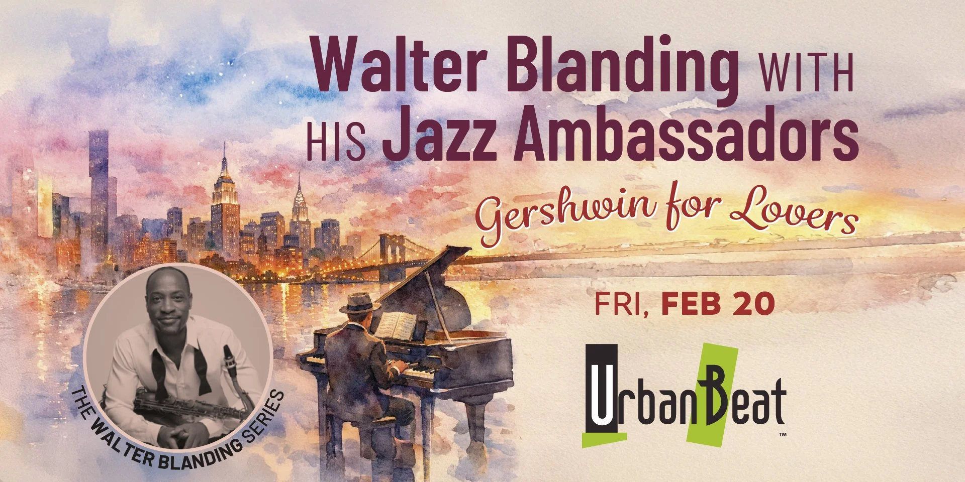 Walter Blanding withhis Jazz Ambassadors
