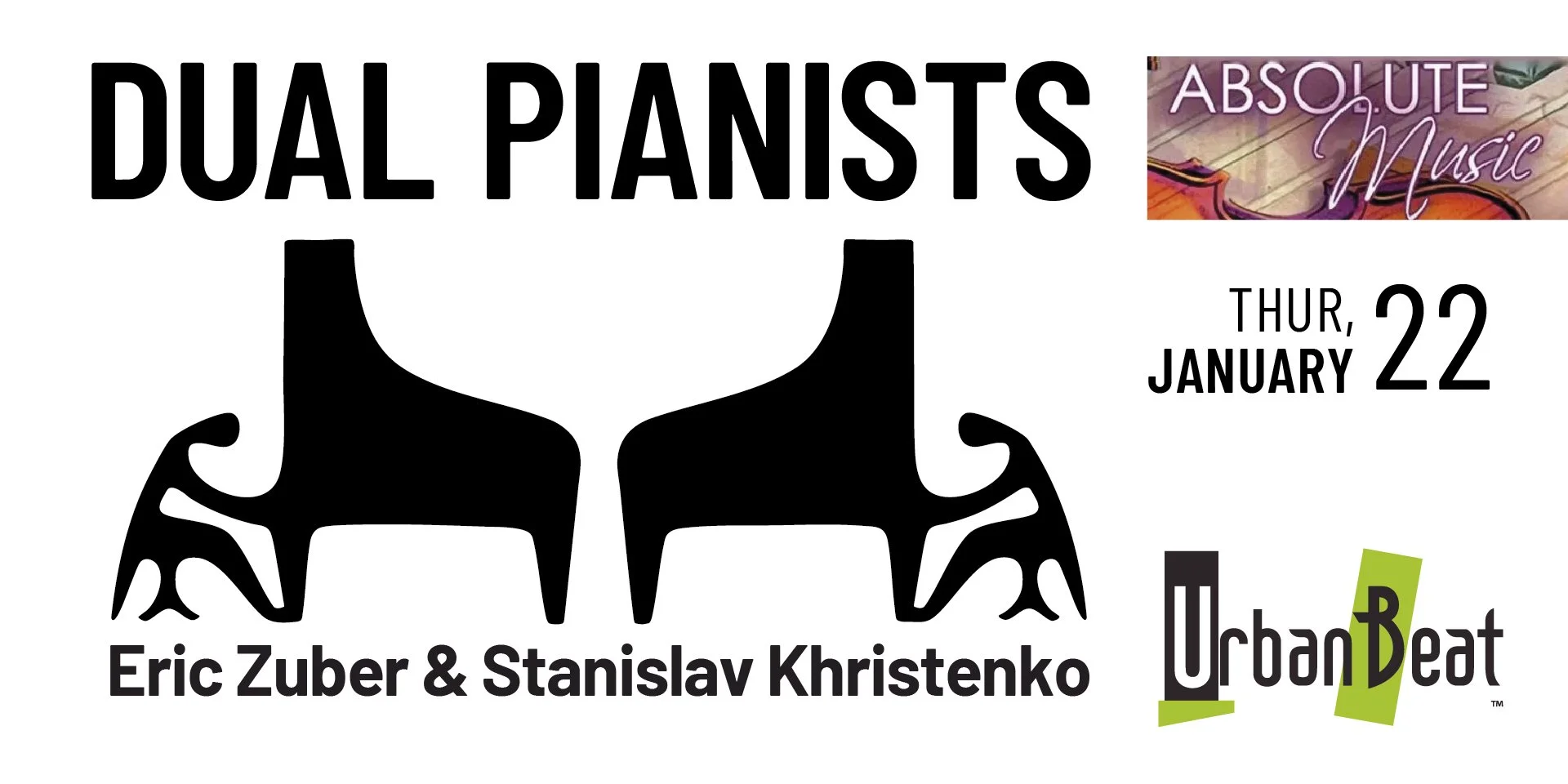 Absolute Music Concert Series Presents: “Dual Pianists"