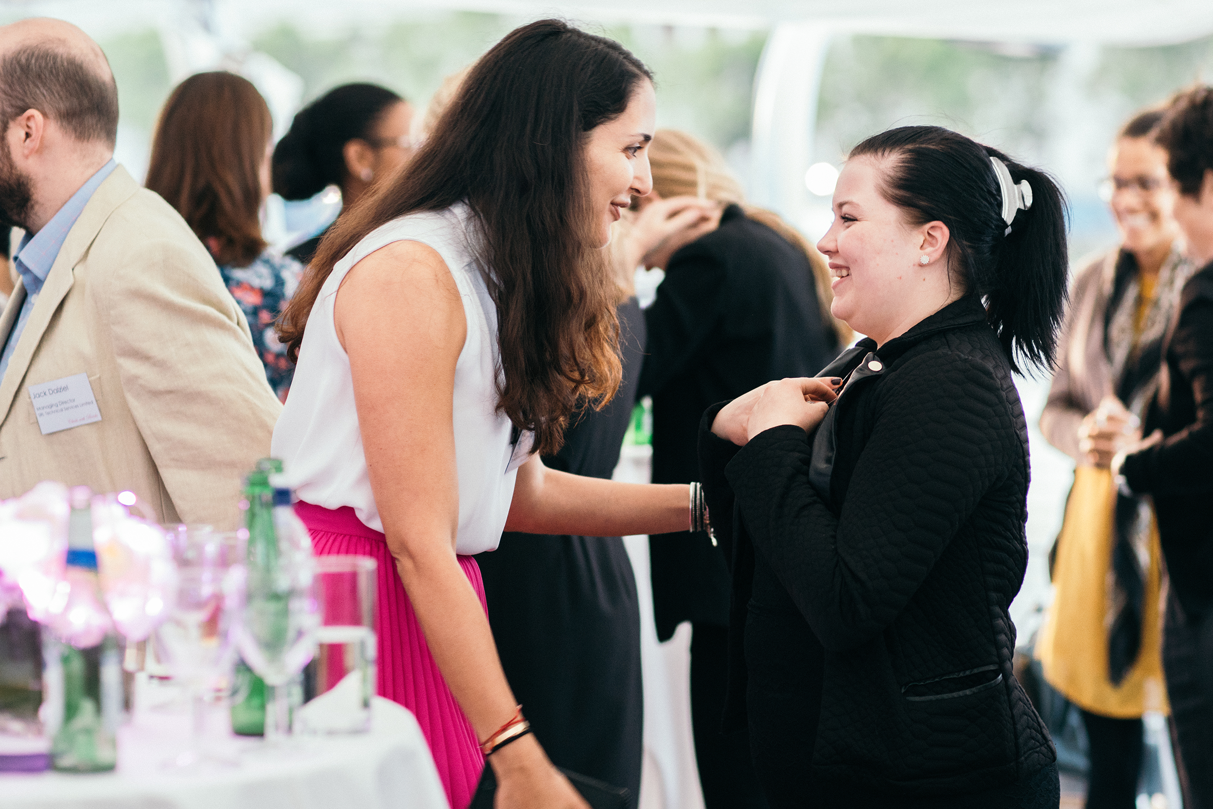 Megan Crowley, A Prince’s Trust Young Ambassador Angelica Donati, Founder and CEO Donati Immobiliare UK Ltd