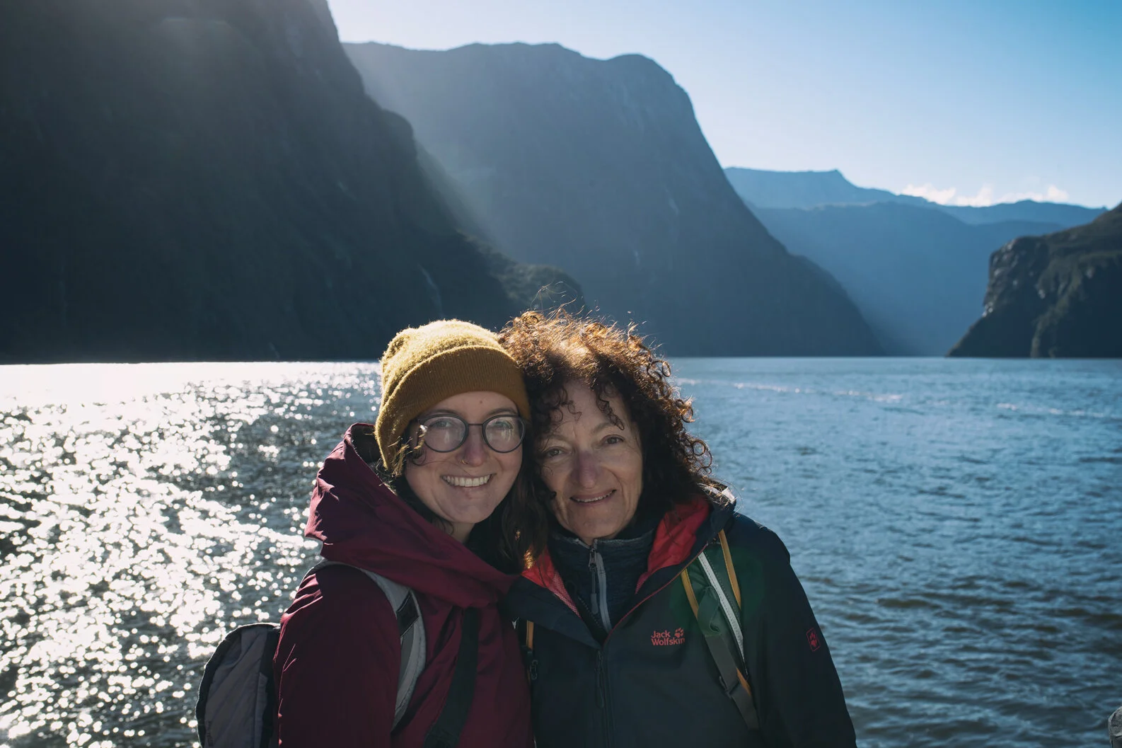 Anna & Birgit, Milford Sound