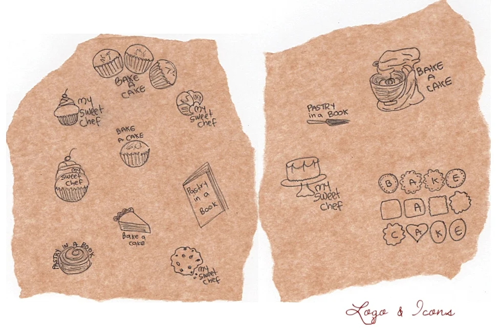 Logo & Icons sketches