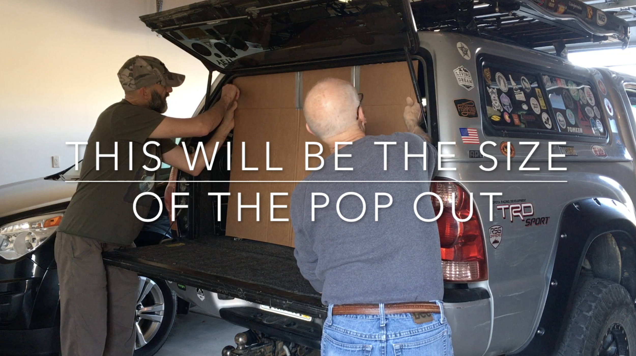 Truck Camping: Part 1 - Adding 2 additional feet of topper space to my short bed Tacoma