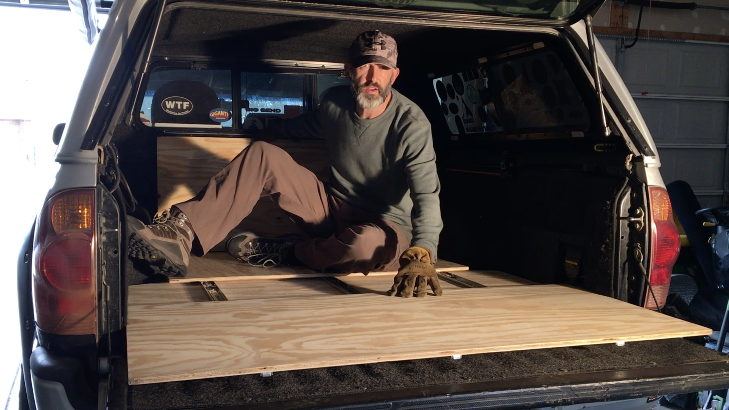 Truck Camping: Part 2 - Adding 2 additional feet of topper space to my short bed Tacoma