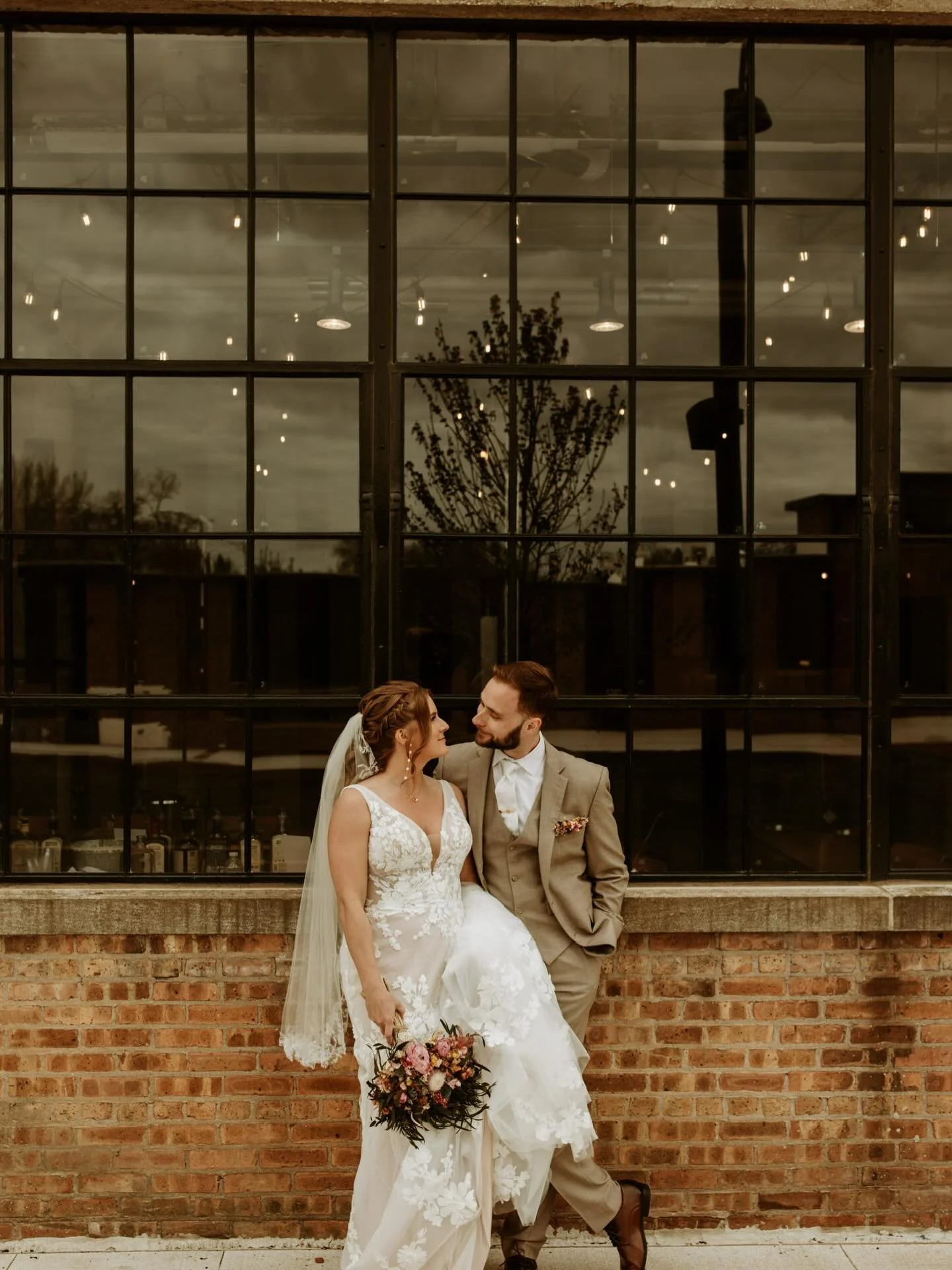 Happily ever after! 🤍🤭

Vendor Team:
Photo: @blackbird_and_rye 
Hair: @updosbyaga1 
Make up: @shimmerandpout_bylisa 
Venue: @journeymandistillery