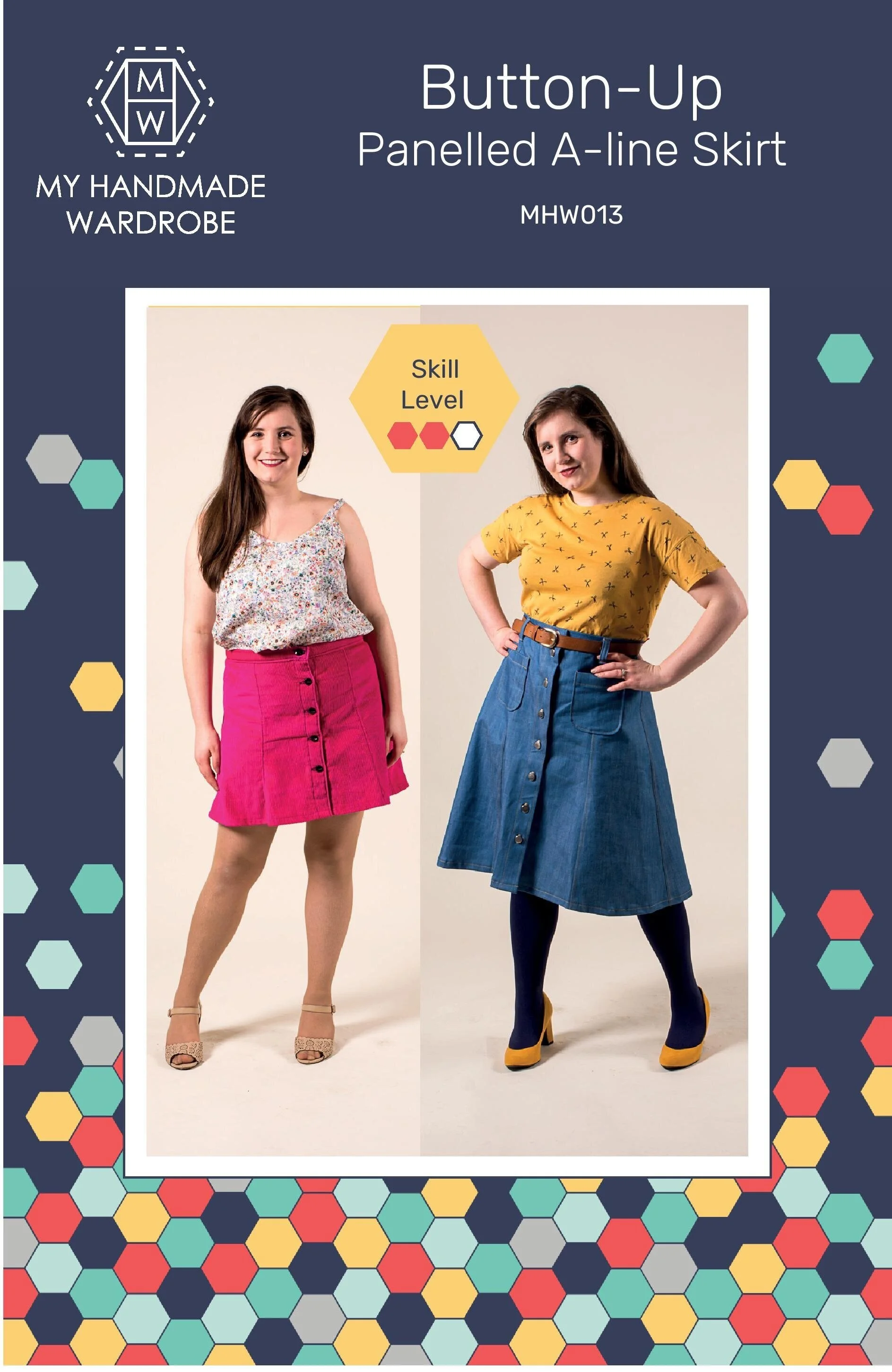 button up skirt pattern free