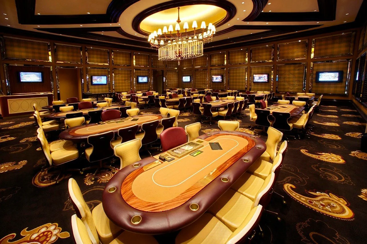 The last poker room I worked in. River City Casino - St. Louis