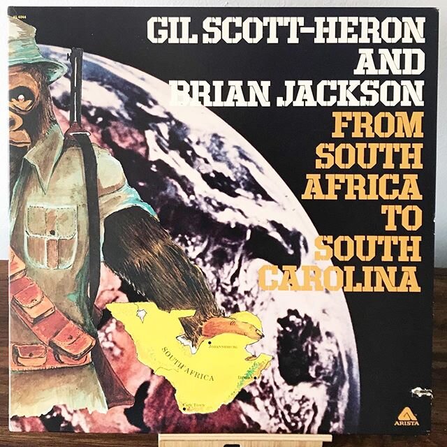 Gil Scott-Heron and Brian Jackson- From South Africa To South Carolina 1975 Arista Records 
OG gatefold Vinyl is NM! 
saw cut cover VG+ amazing copy!!
$30 dm to buy free domestic shipping