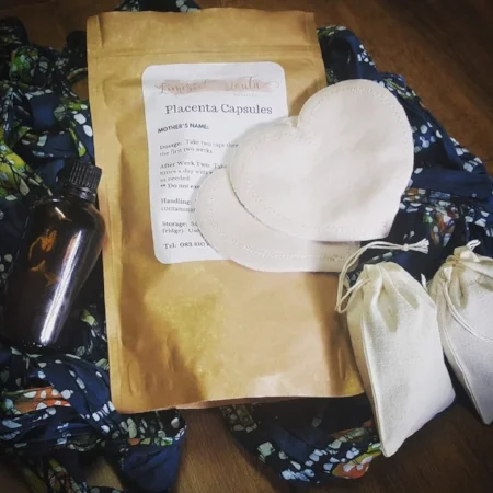 My heart-shaped Bamboobies breast pads!
