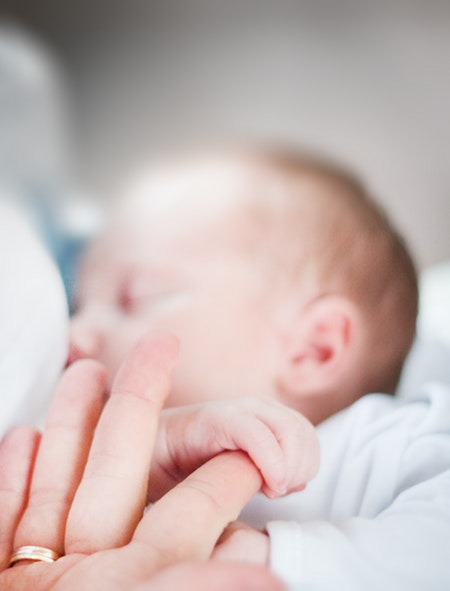 Newborn Baby Breastfeeding Help
