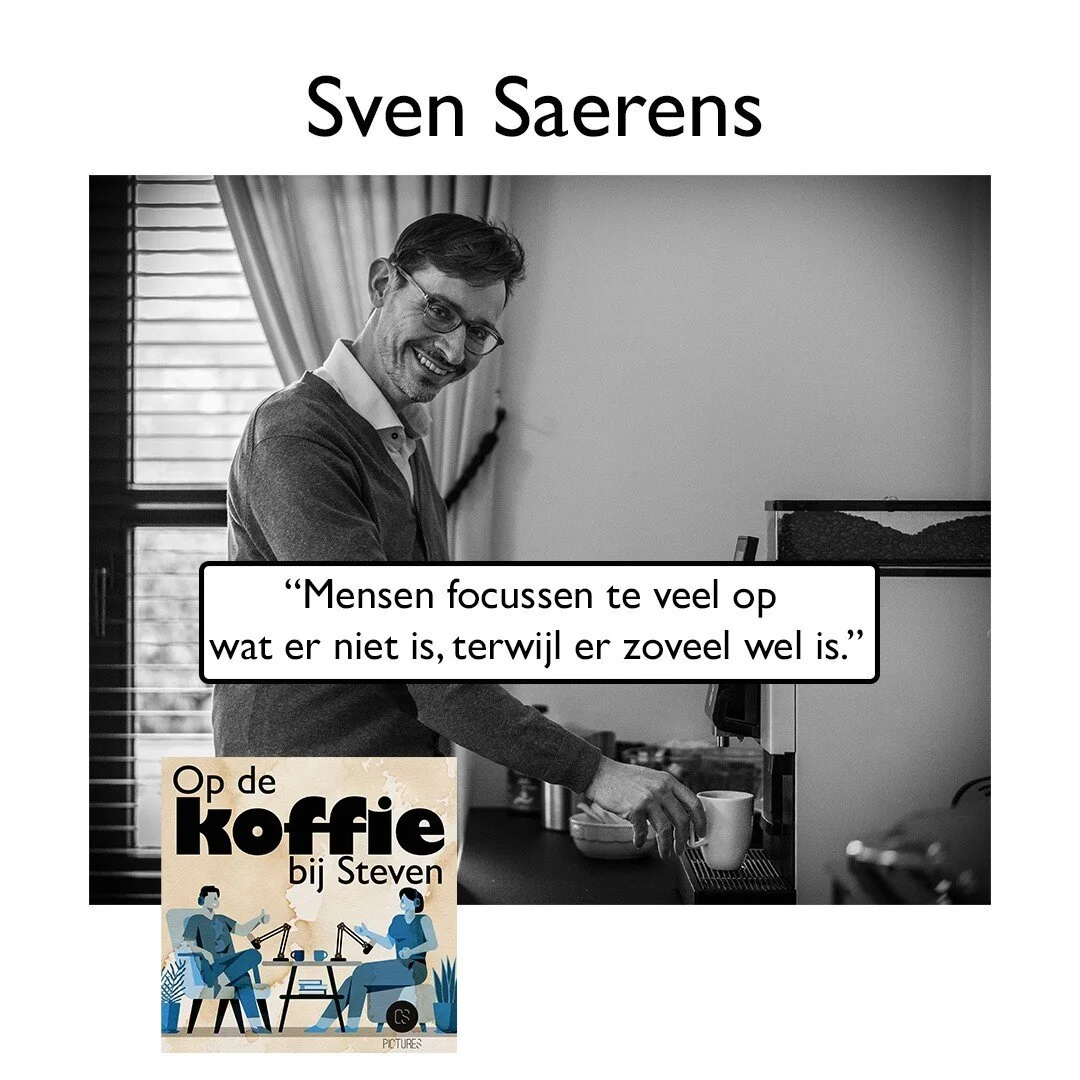 De eerste aflevering van onze podcast 'Op de Koffie bij Steven' is uit! Bedankt aan Sven Saerens om zijn verhaal met ons te delen. 

De podcast is te beluisteren op Apple Podcasts, Spotify en Google Play. 

#podcast #podcastersofinstagram #podcasting