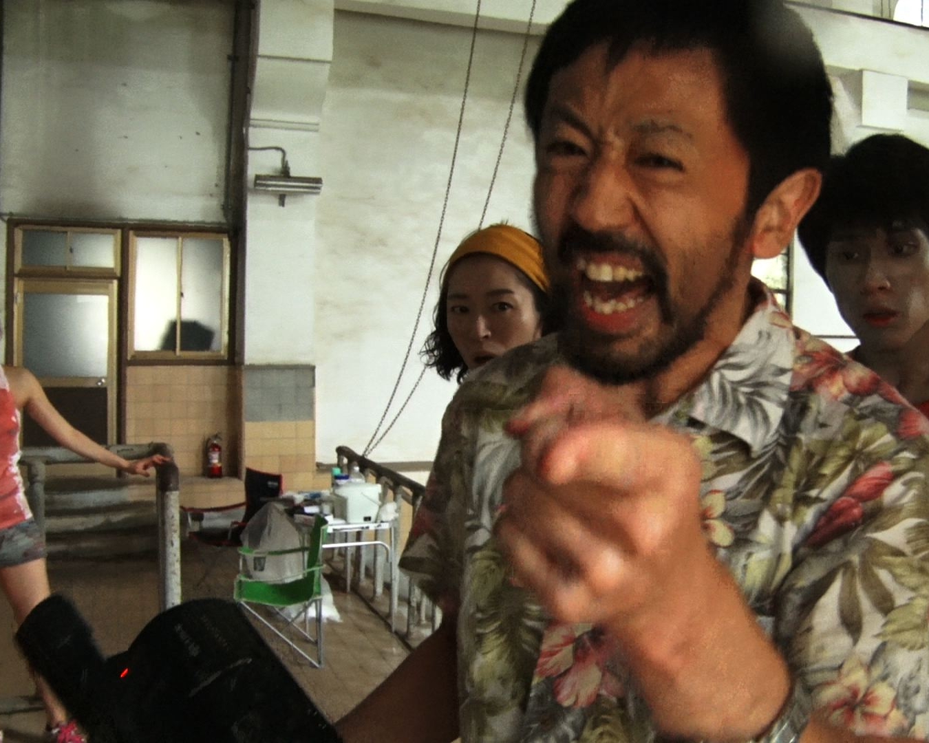 One Cut of the DEad - Things go badly for a hack director and film crew shooting a low budget zombie movie in an abandoned WWII Japanese facility, when they are attacked by real zombies.