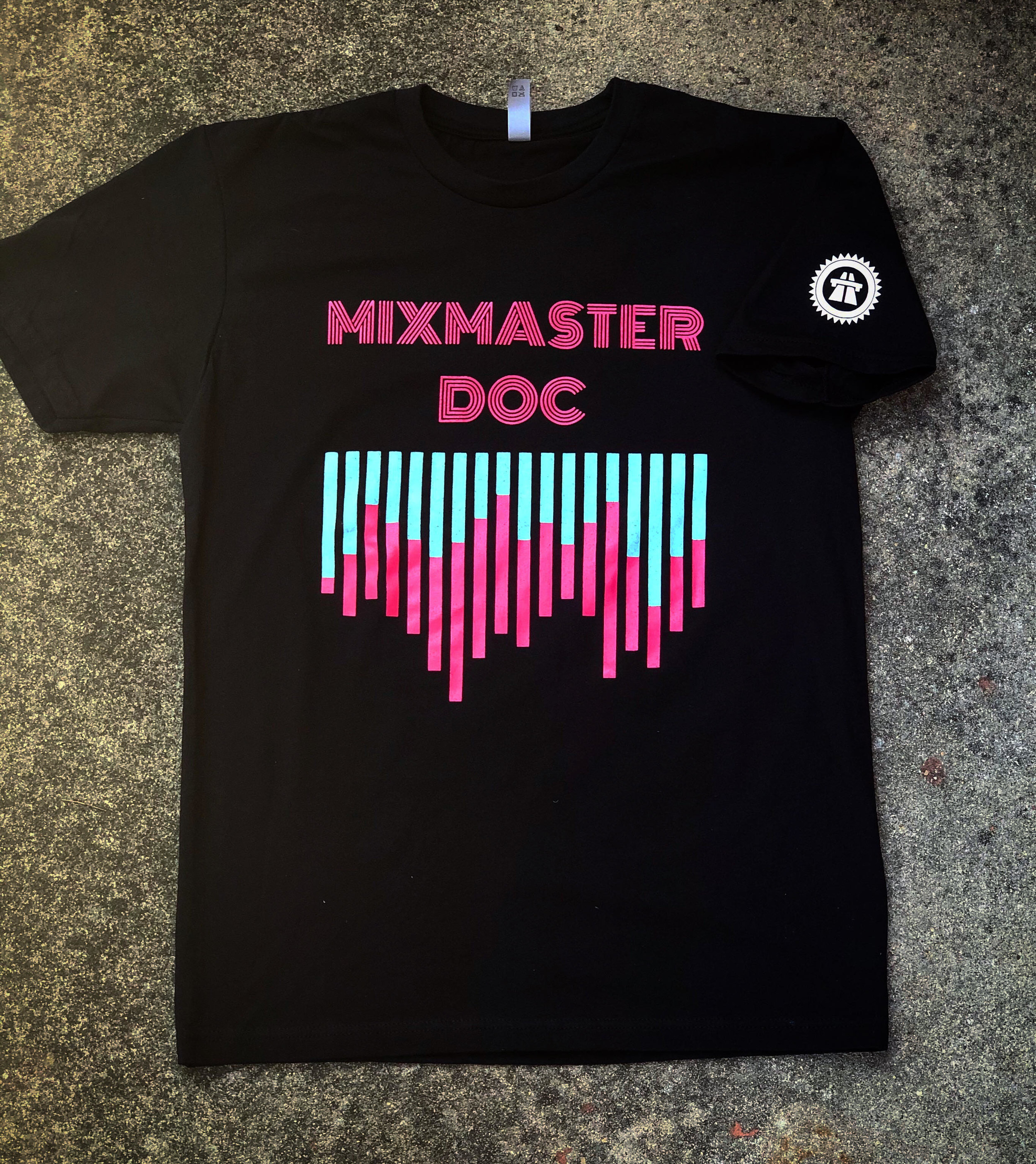 MIXMASTER DOC - PINK LINES T-SHIRT