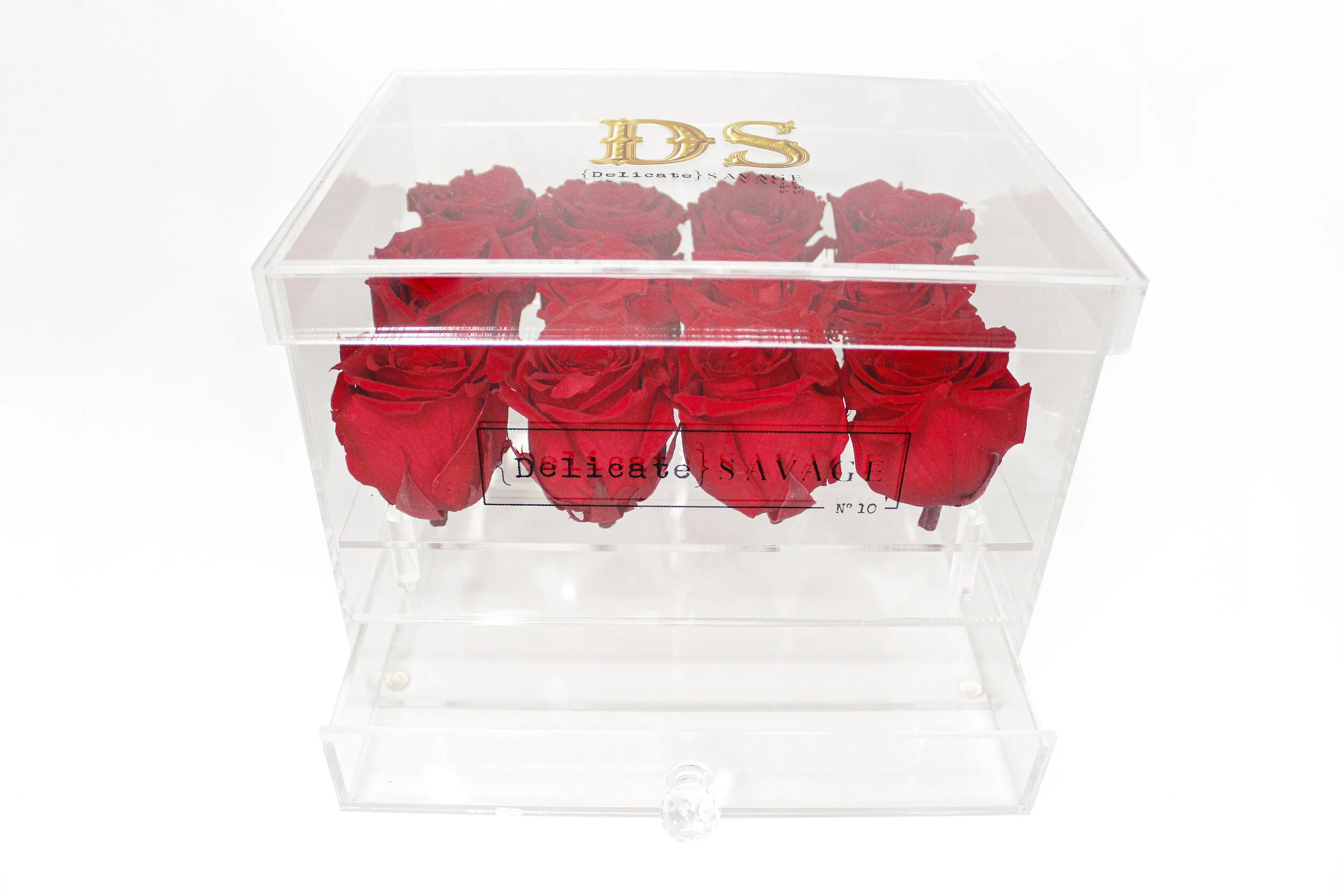 Delicate Savage "Como La Flor" 12 Rose Box