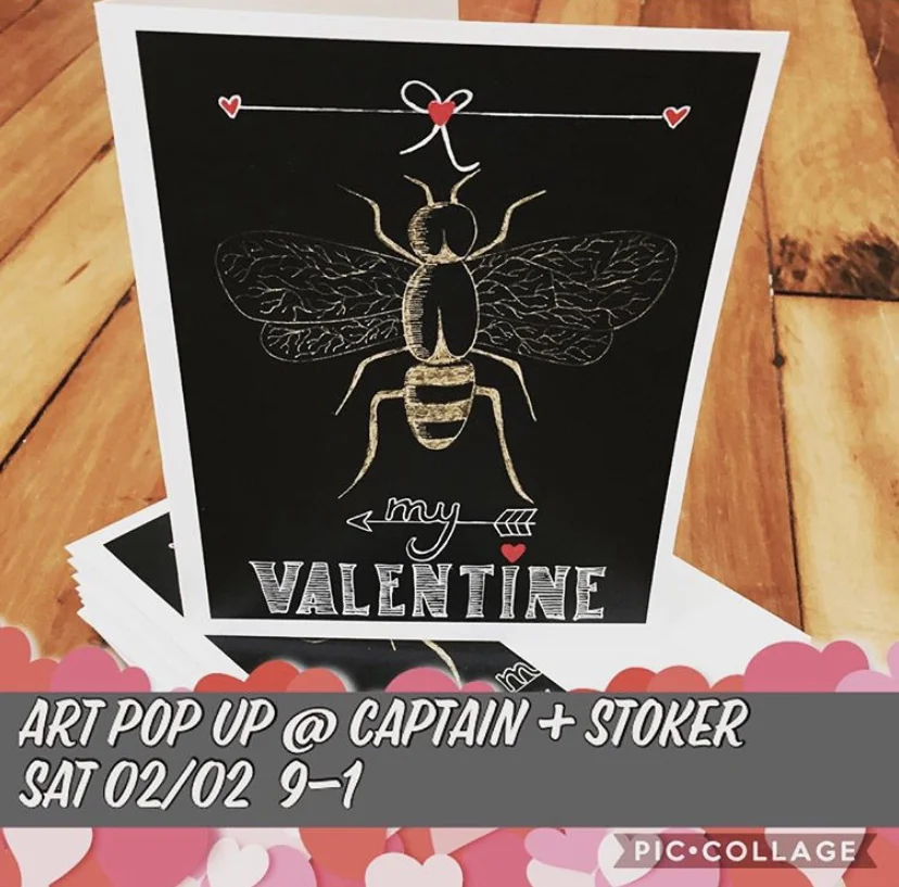 Art Pop Up @ Captain & Stoker