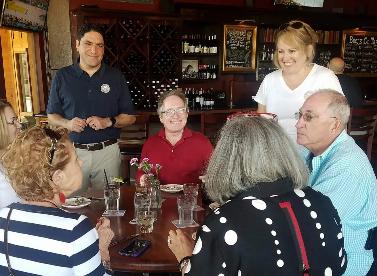 Try a local cider and small bites at a locally owned gastropub