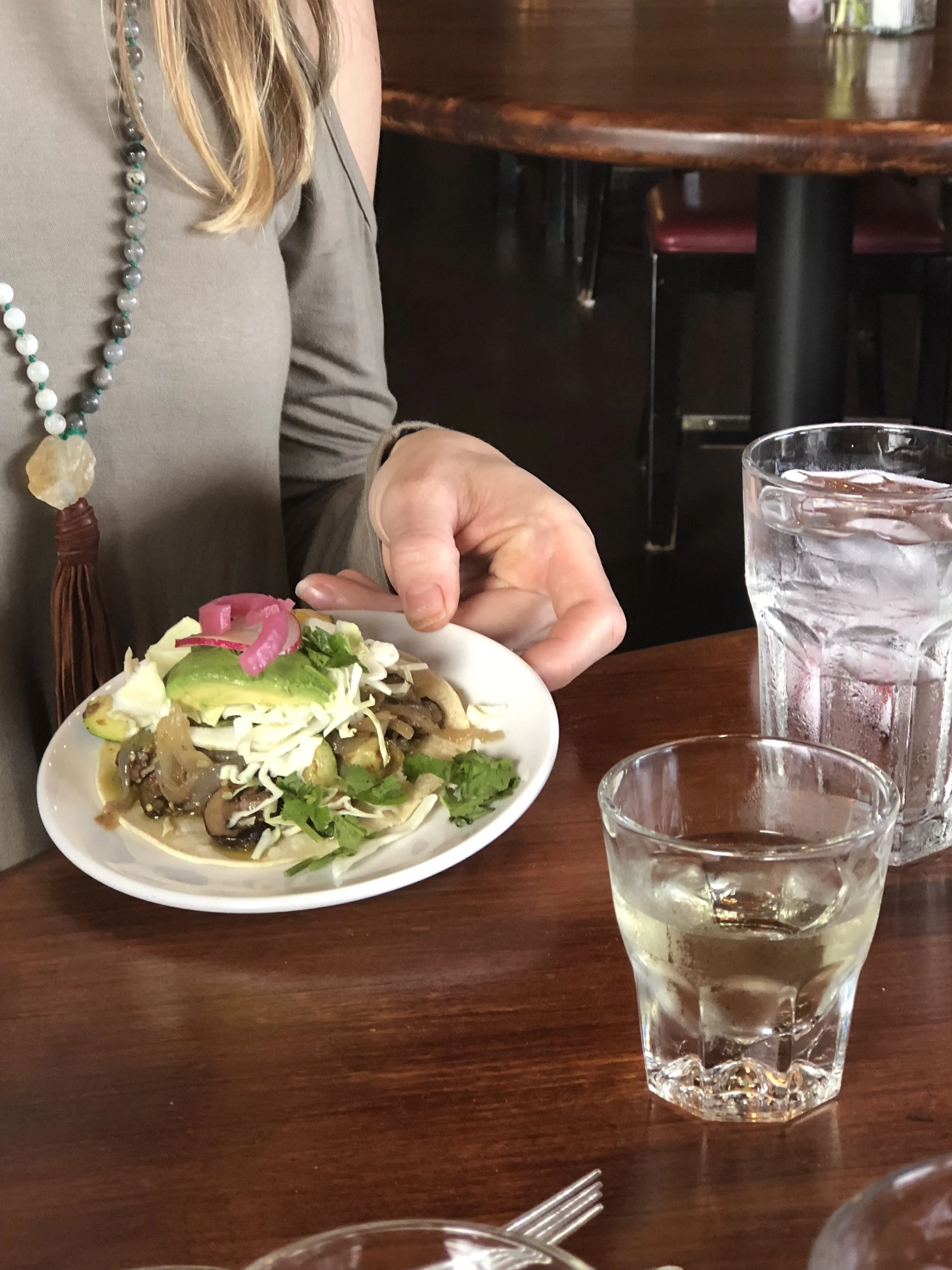 Vegetarian options available