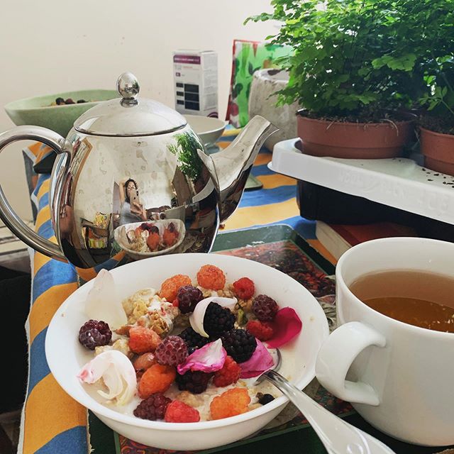Still life
Post plant shopping. Breakfast for lunch. With summer fruits from the allotment πππππππ¦ Always wanted to go to @feyacafe @thringstagram but we kinda got it going on anyway.