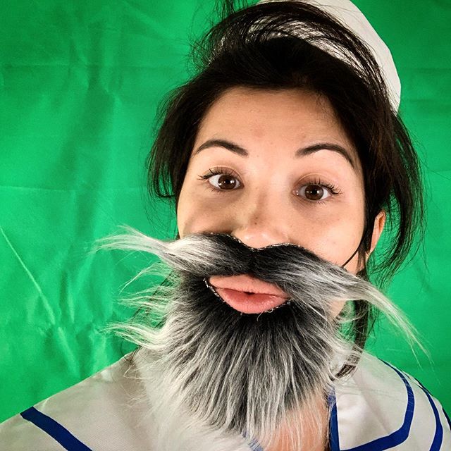 This is my face app: Captain Birdseye all the way when I can’t be bothered to immac my grey moustache any more 😂