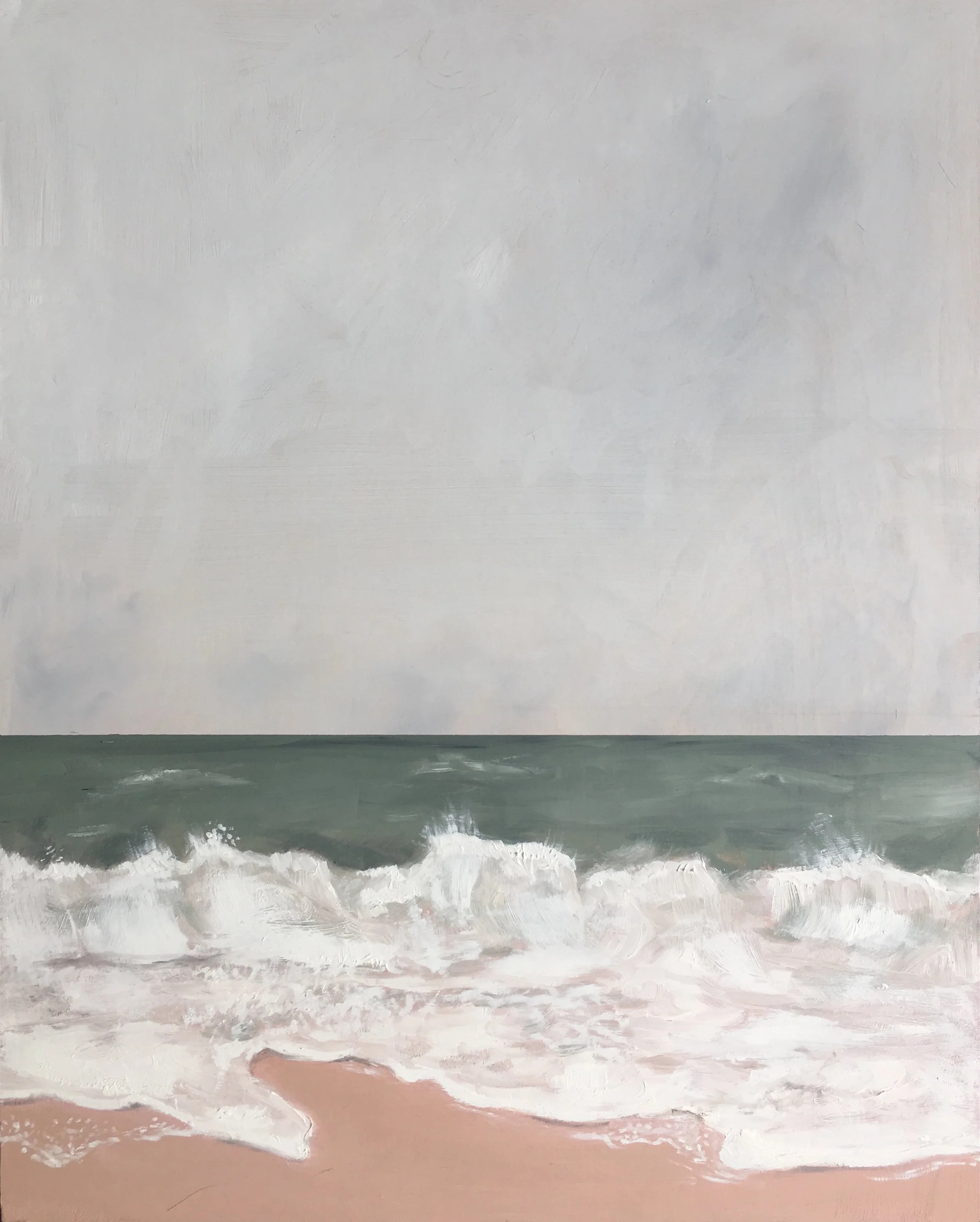 waves diptych no. 1 - 18 x 24 Print 