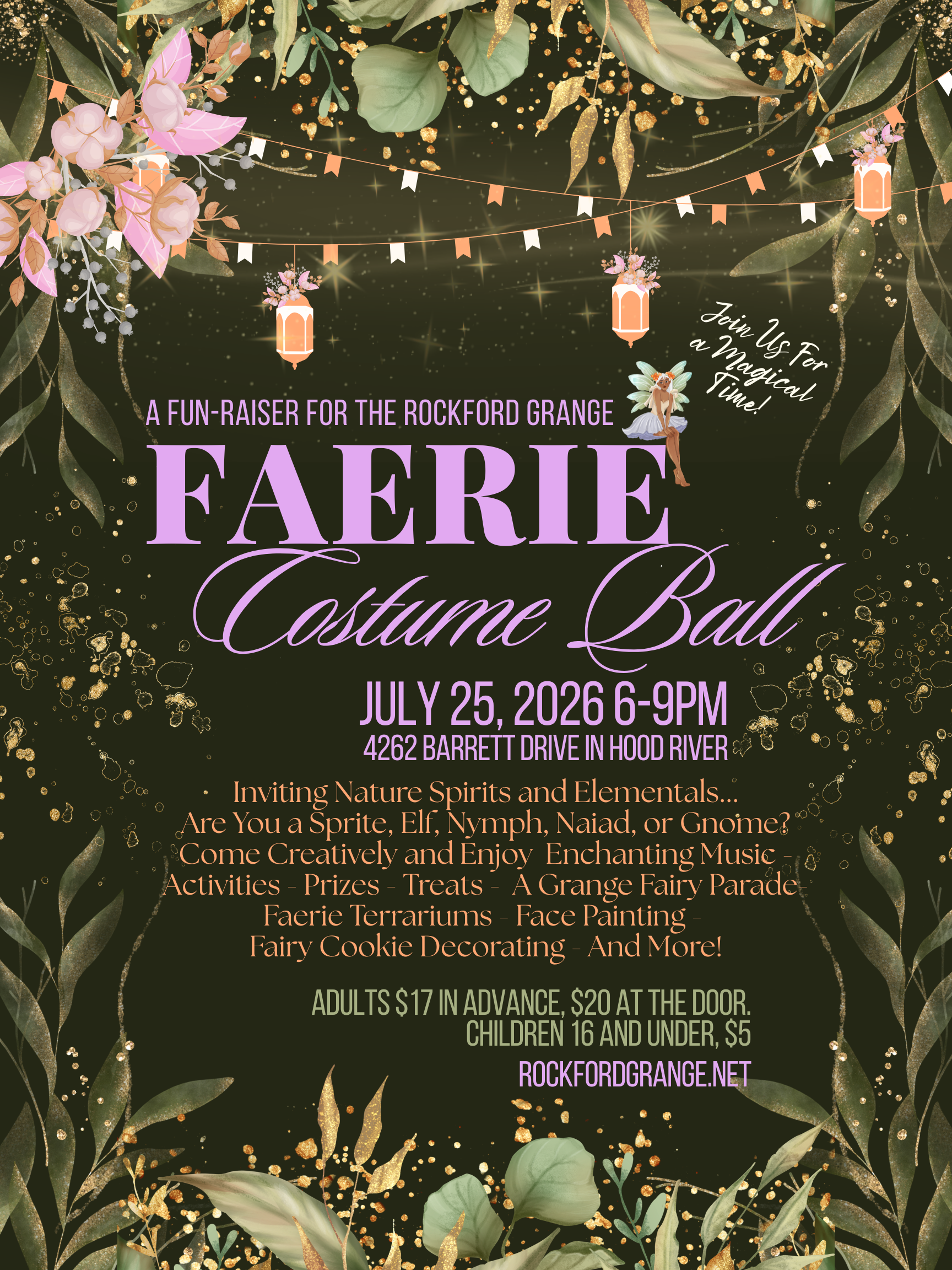 Faerie Costume Ball