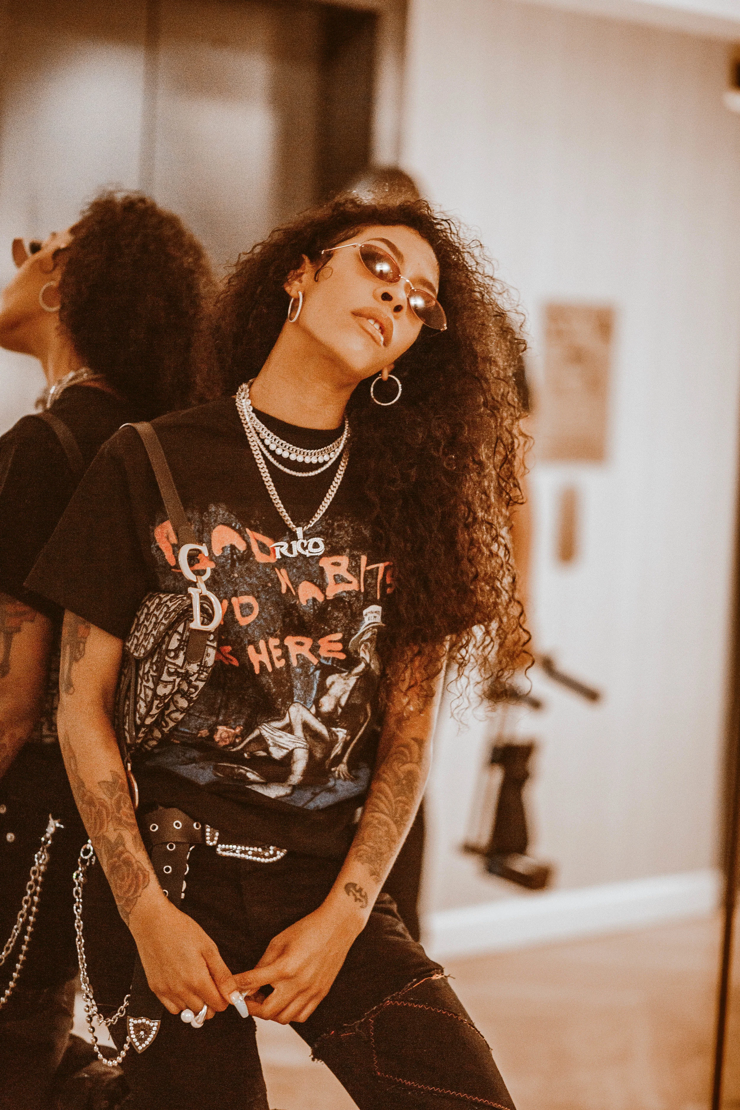 Rico Nasty, photographed at The London Hotel, NY