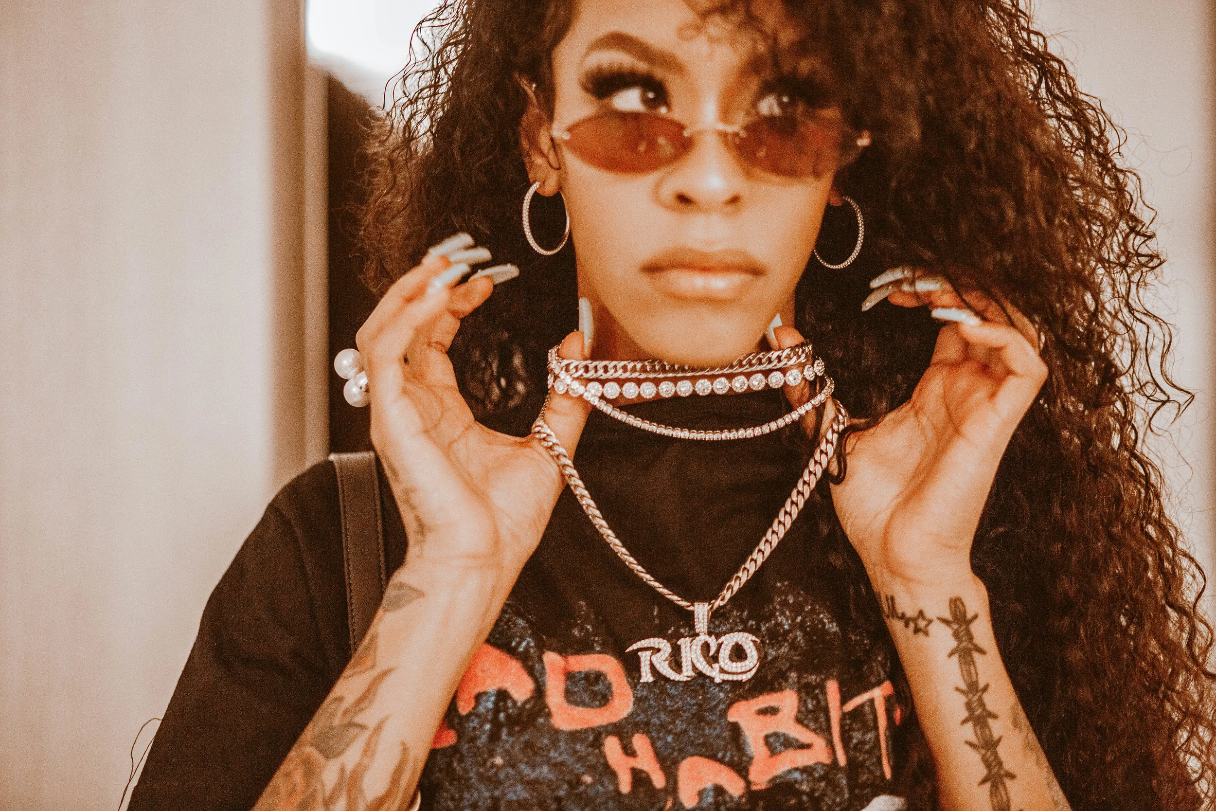 Rico Nasty, photographed at The London Hotel, NY