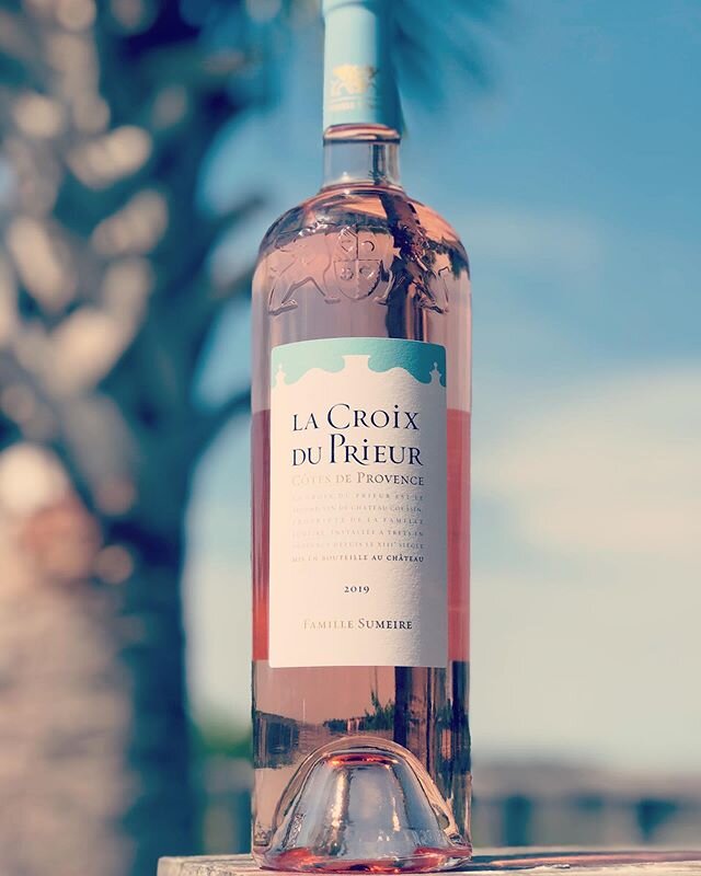 La Croix du Prieur. With temps on the rise, we will be enjoying this new addition of ros&eacute;. @famillesumeire has been around dating back to 1500. Their entry level ros&eacute;, Le Rose de S., has had a big following in SC the last two years. We 