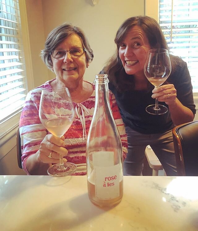 When your mother-in-law crushes a Pet-Nat like there&rsquo;s no tomorrow, you know it&rsquo;s a great birthday wine. Happy birthday to you, Carol. Thanks for being such a positive person in so many peoples lives. 
#missiongrape #liseandbertrandjousse