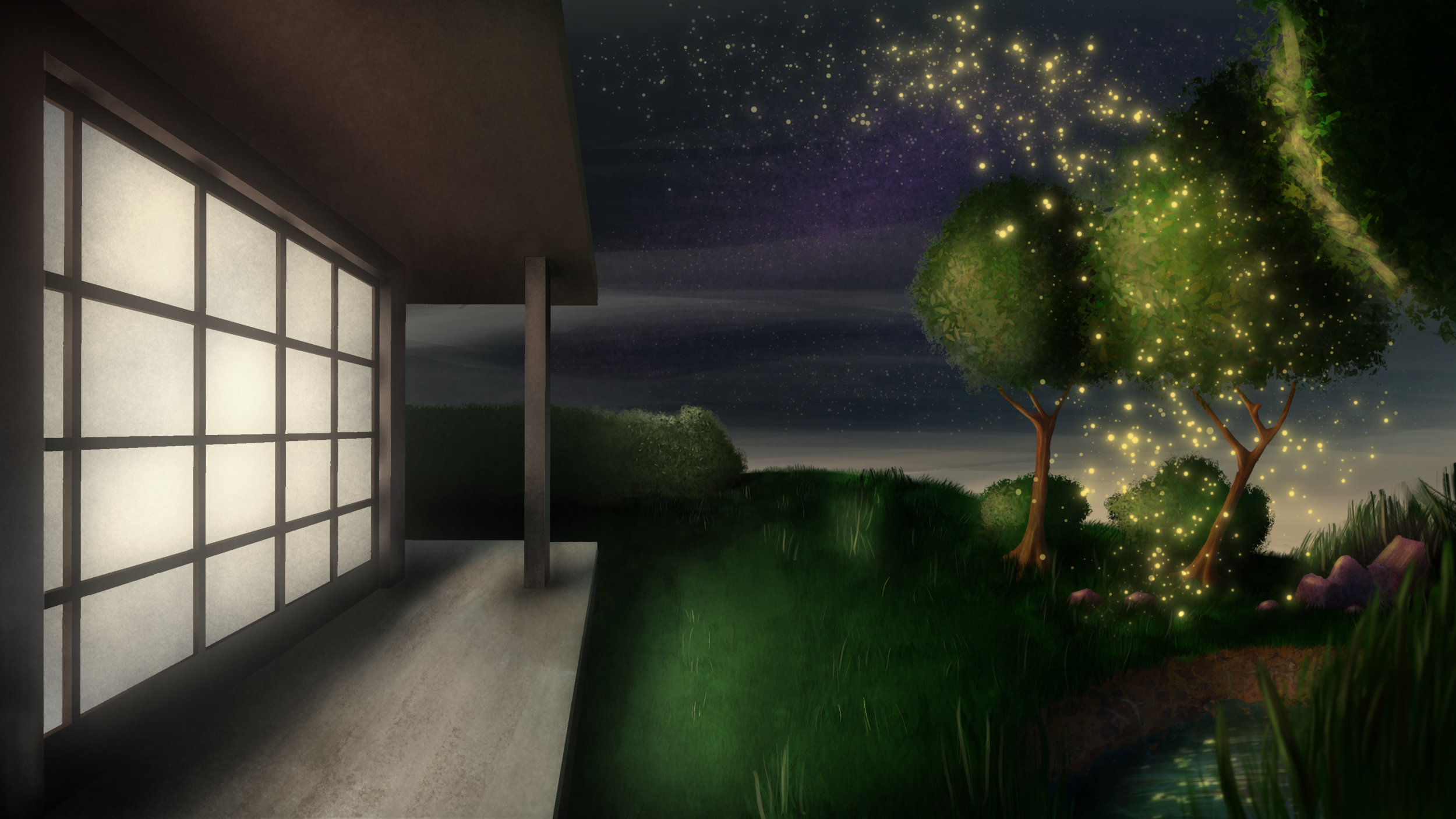 Digital painting.