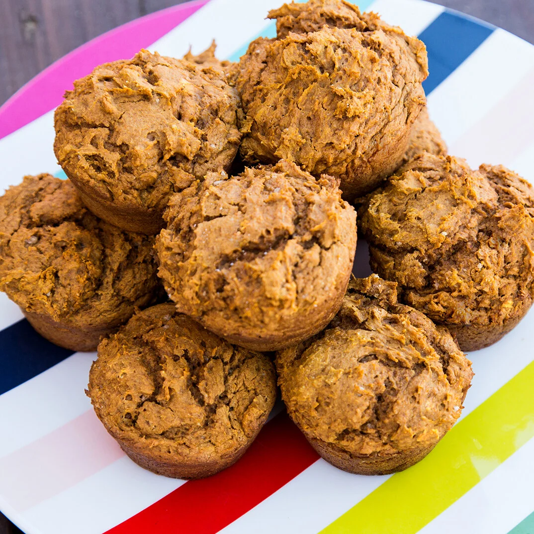 Easy Pumpkin Spice Muffins Only 2 Ingredients Healthy Is The New Skinny