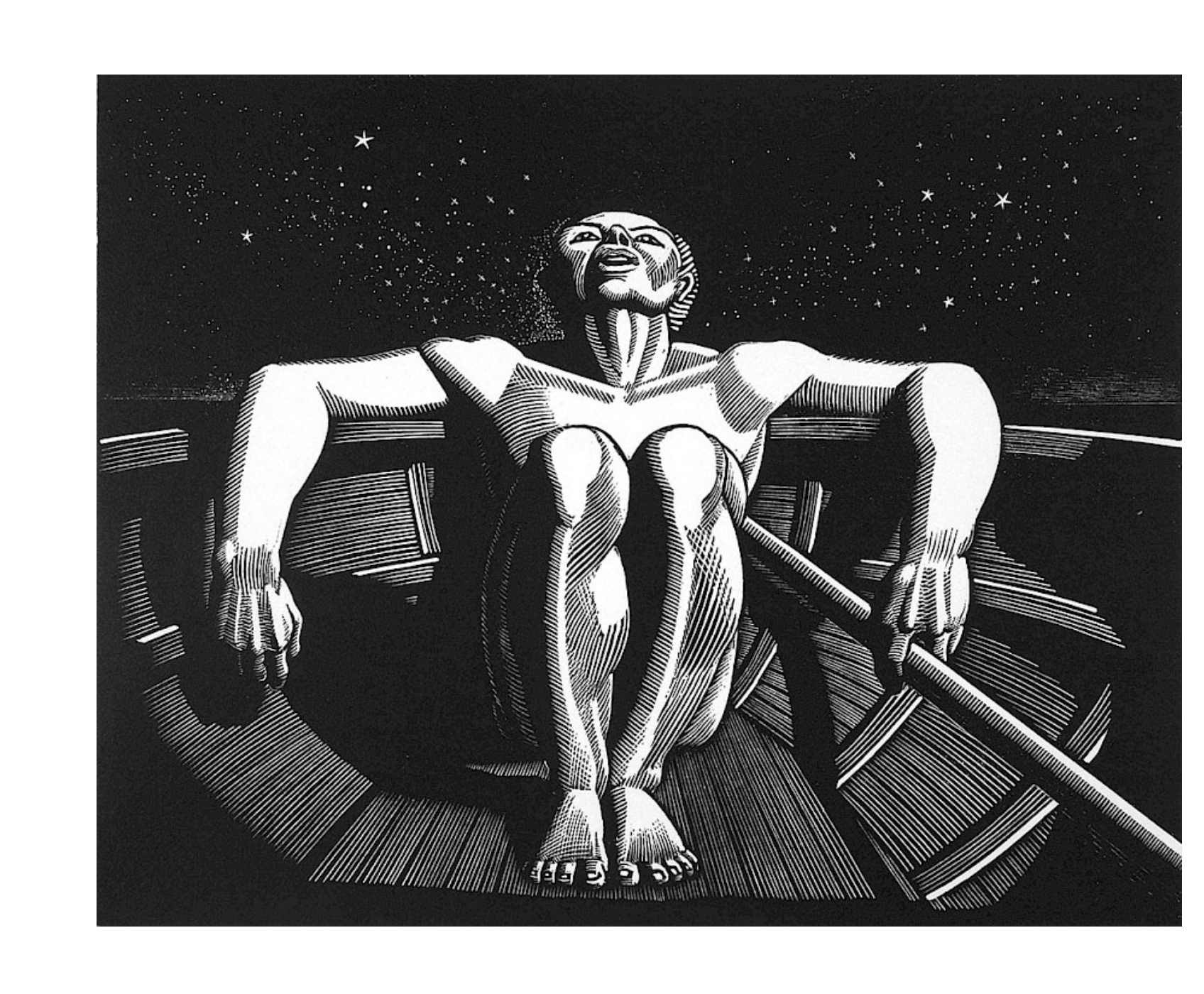 Drifter, Rockwell Kent (1882 - 1971)