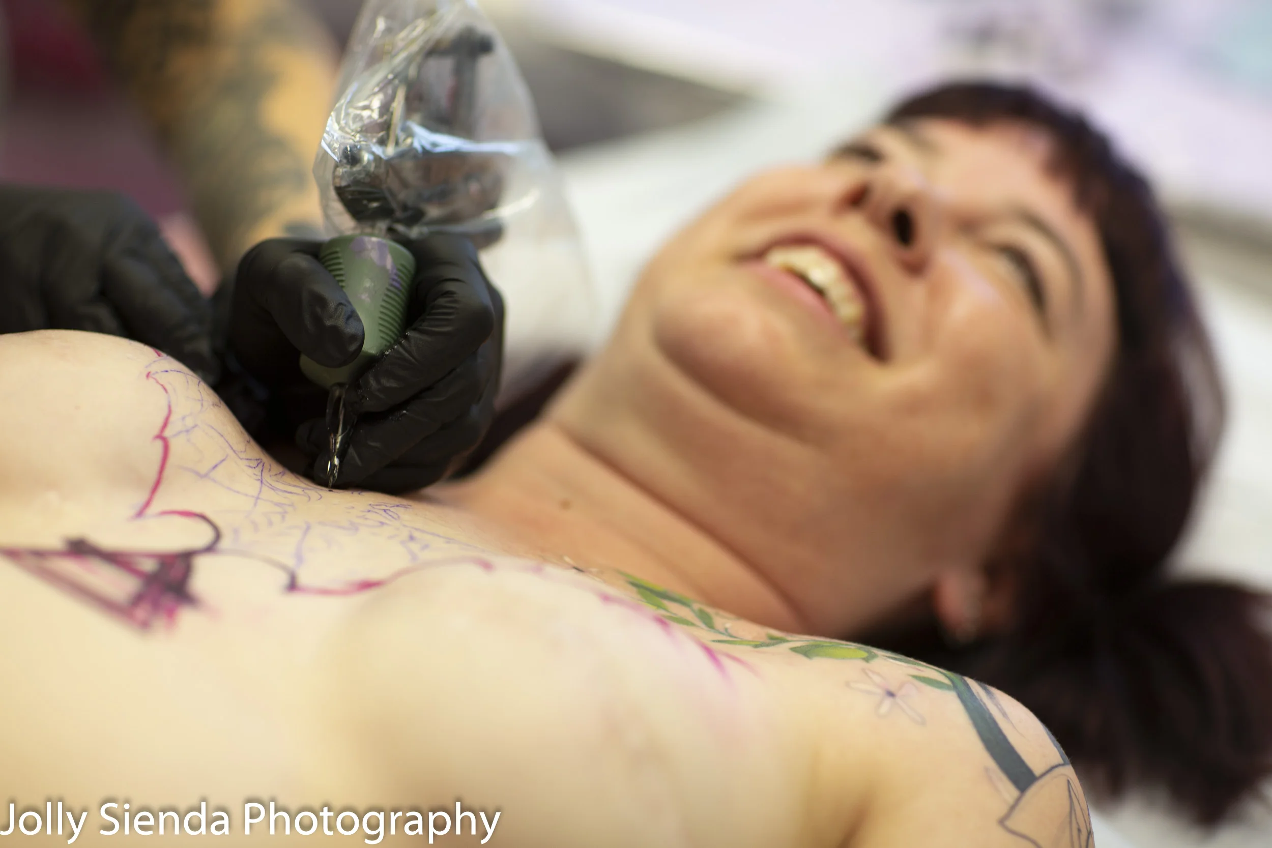 Breast Cancer Survivors get 
Mastectomy Tatoos
