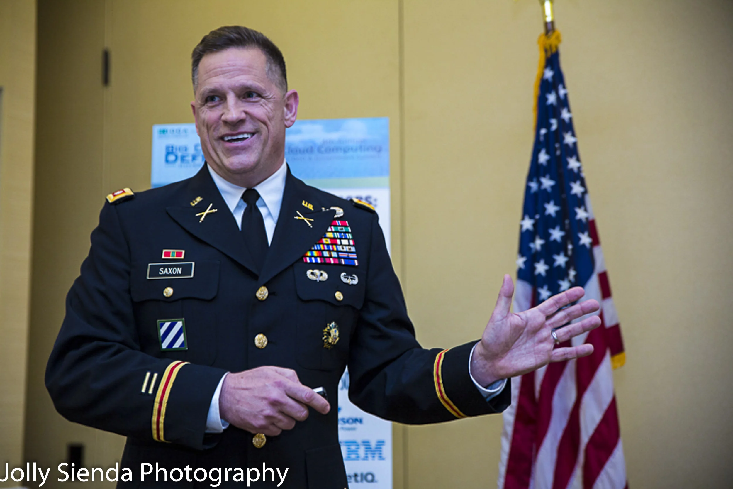 Portrait of Colonel Bobby Saxon, USA