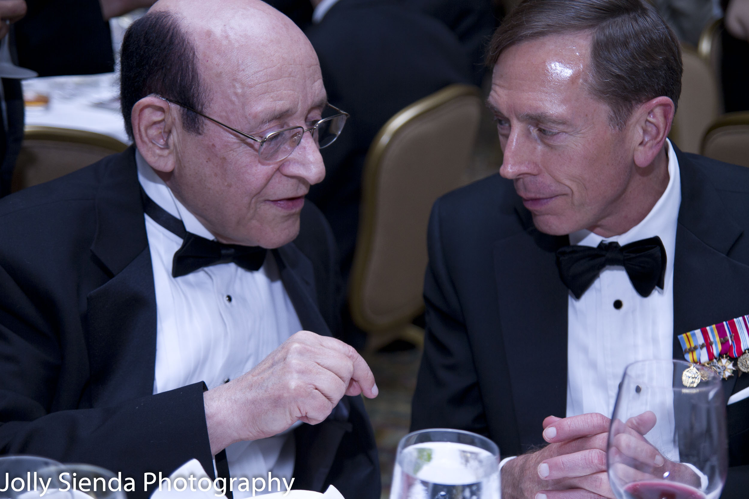 David Petraeus (RET) USA Army General, Director CIA and Abe Kare