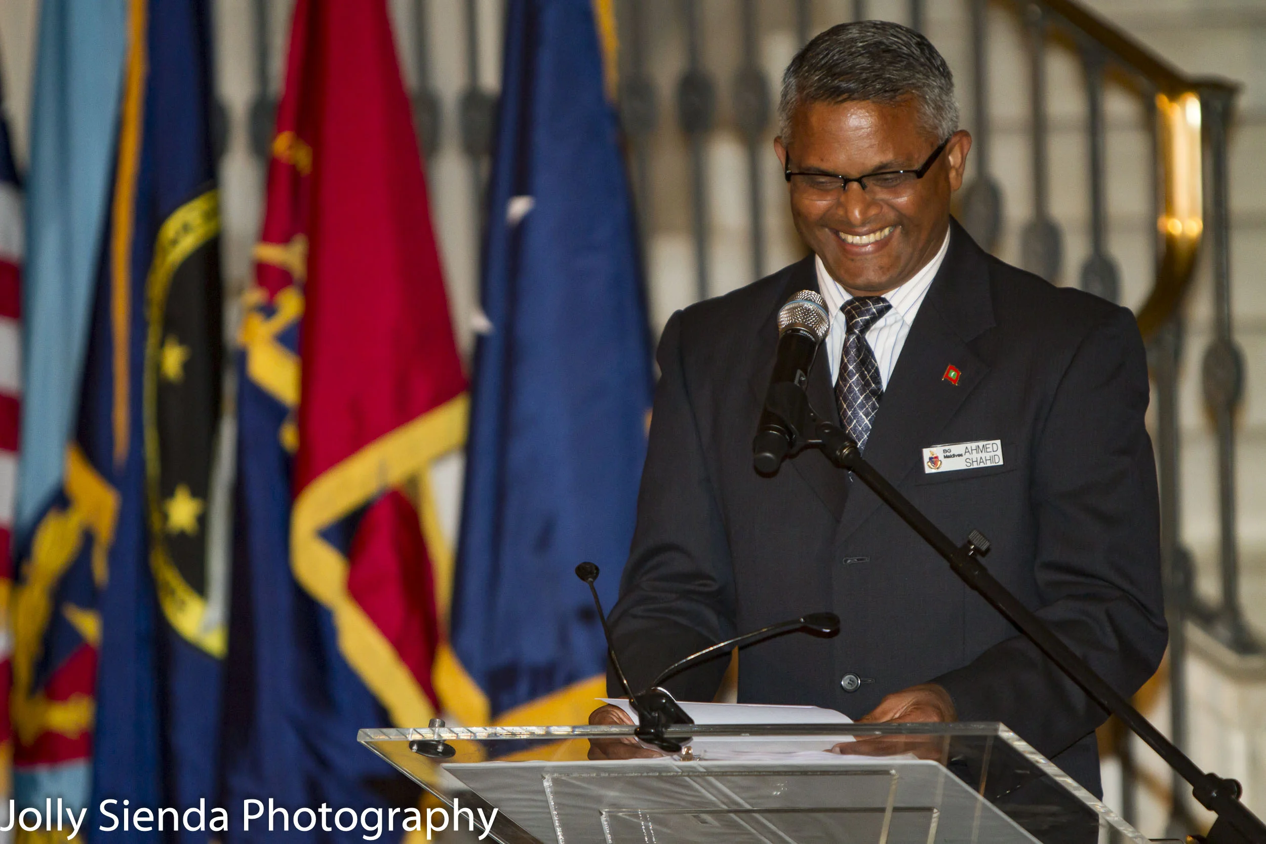 Ahmed Shahid, Brigadier General, Maldives