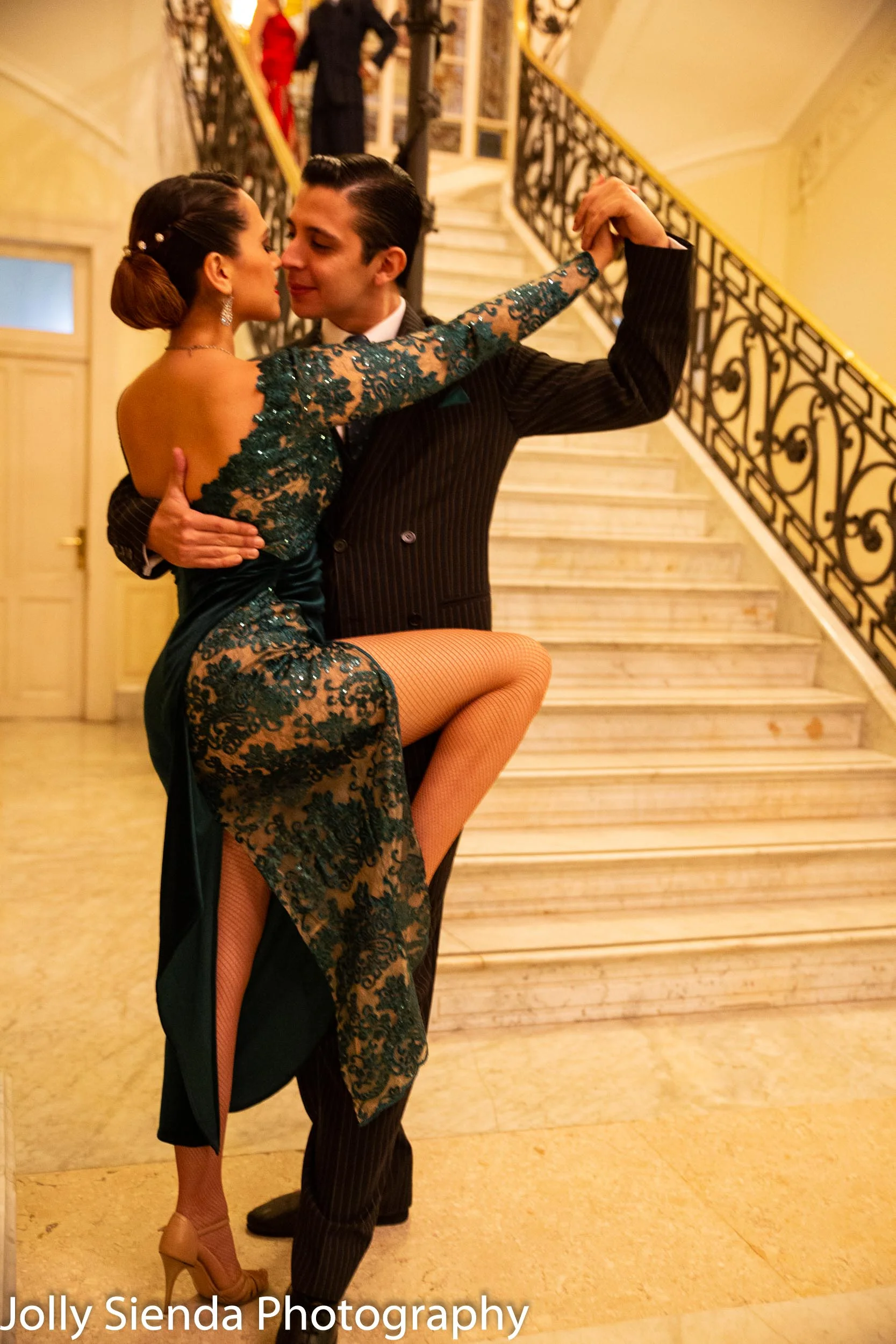 Argentine tango dancers