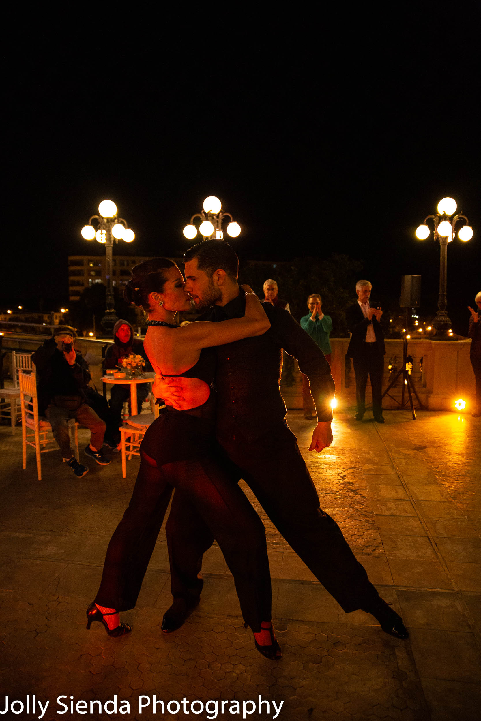 Argentine tango dancers