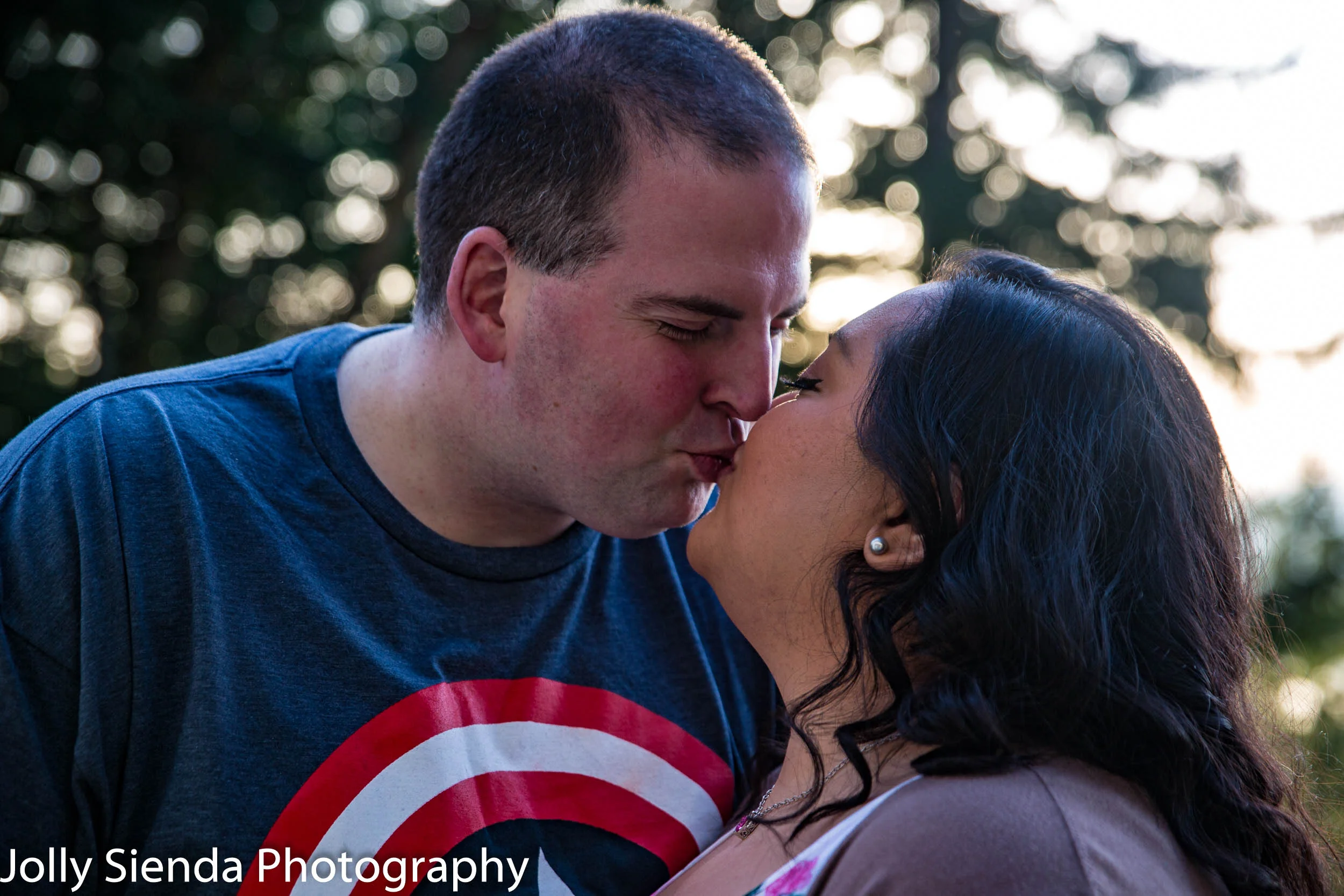 Nieves and Chad Wright engagement photography session in Bremerton, Washington. Nieves and Chad were married September 2016 at Island Lake Park in Poulsbo, Washington.