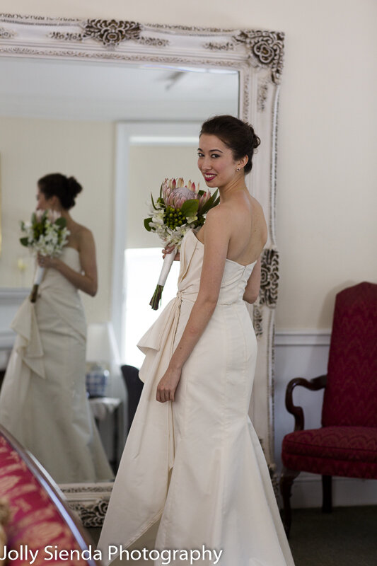 Wedding photography bridal preparation portrait