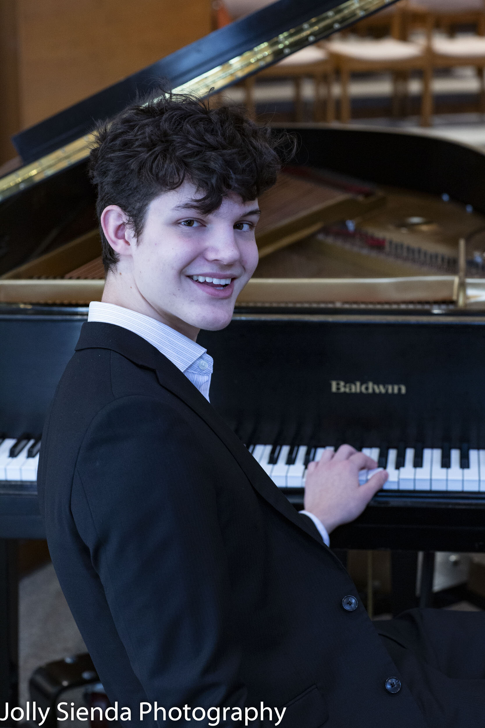 Adrian King, Pianist, portrait session