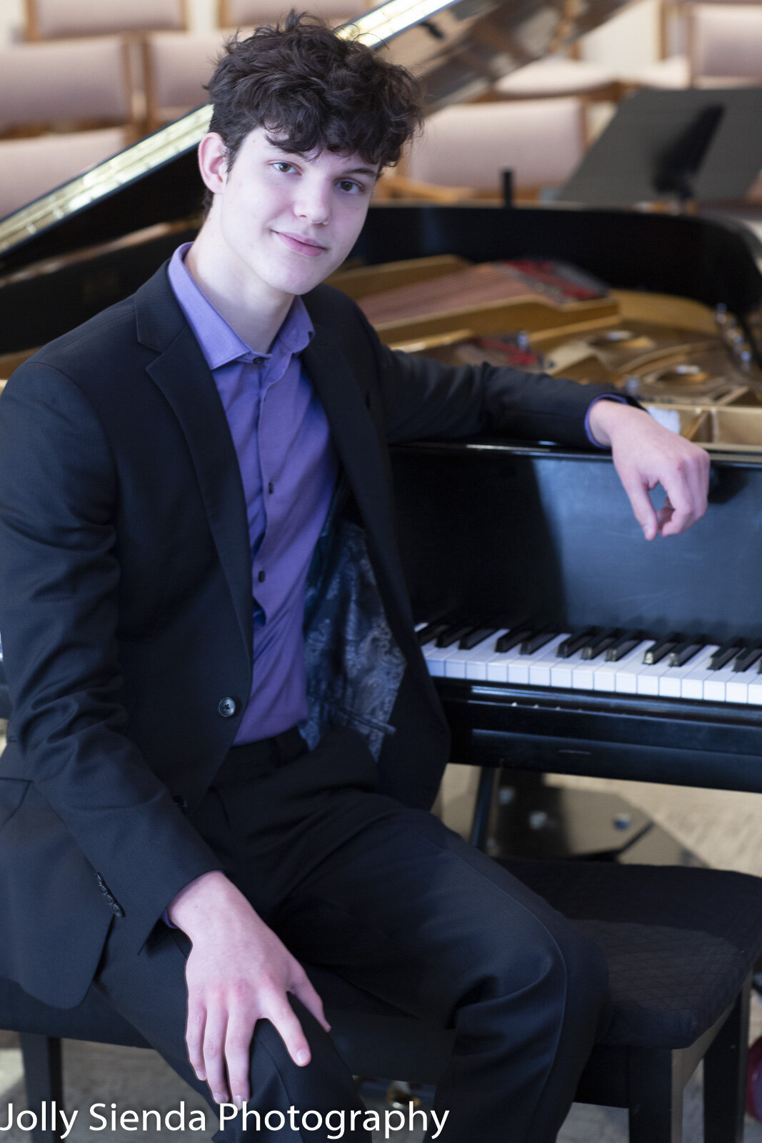 Adrian King, Pianist, portrait session