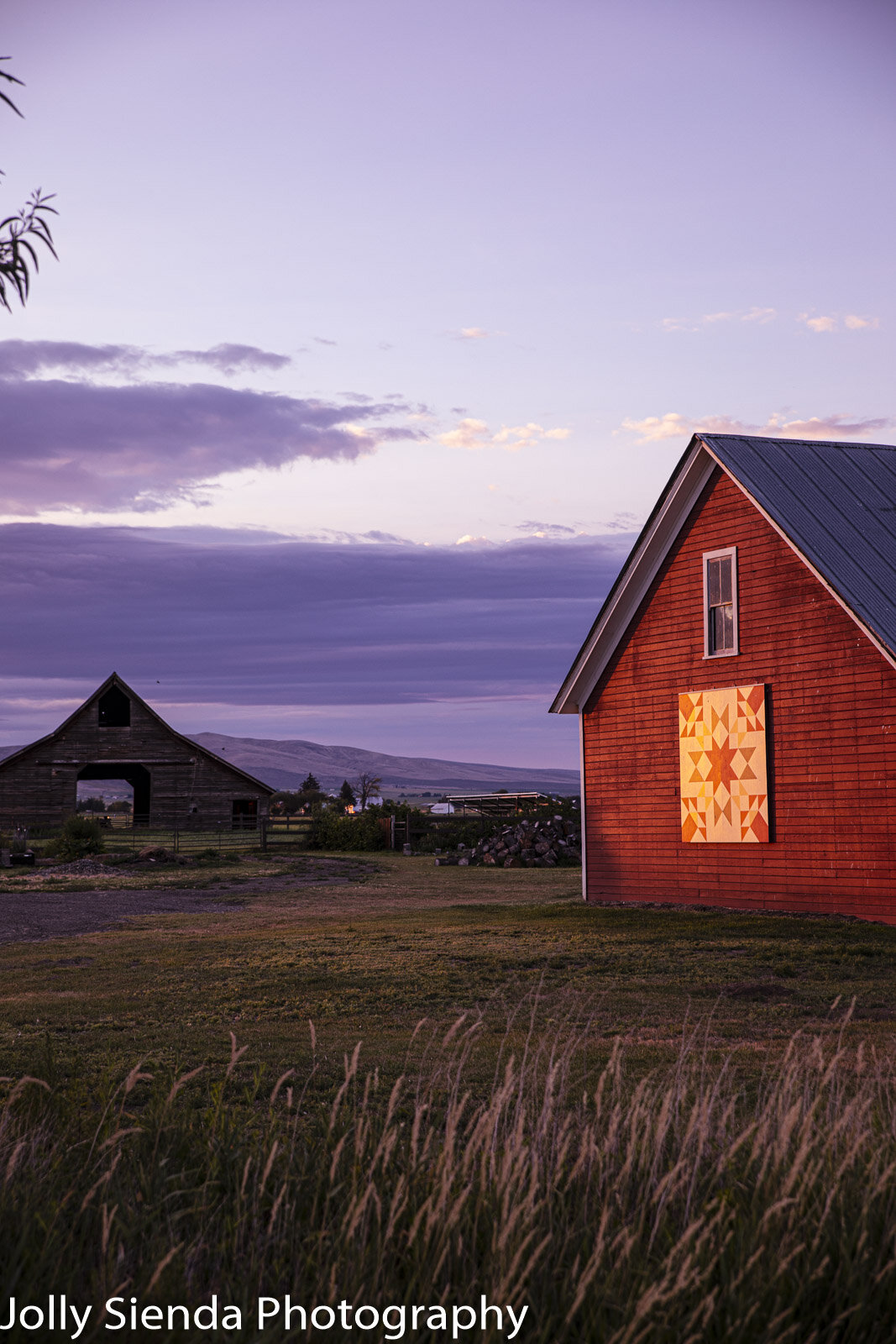 Old Preece Farm, quilt, Midnight Garden