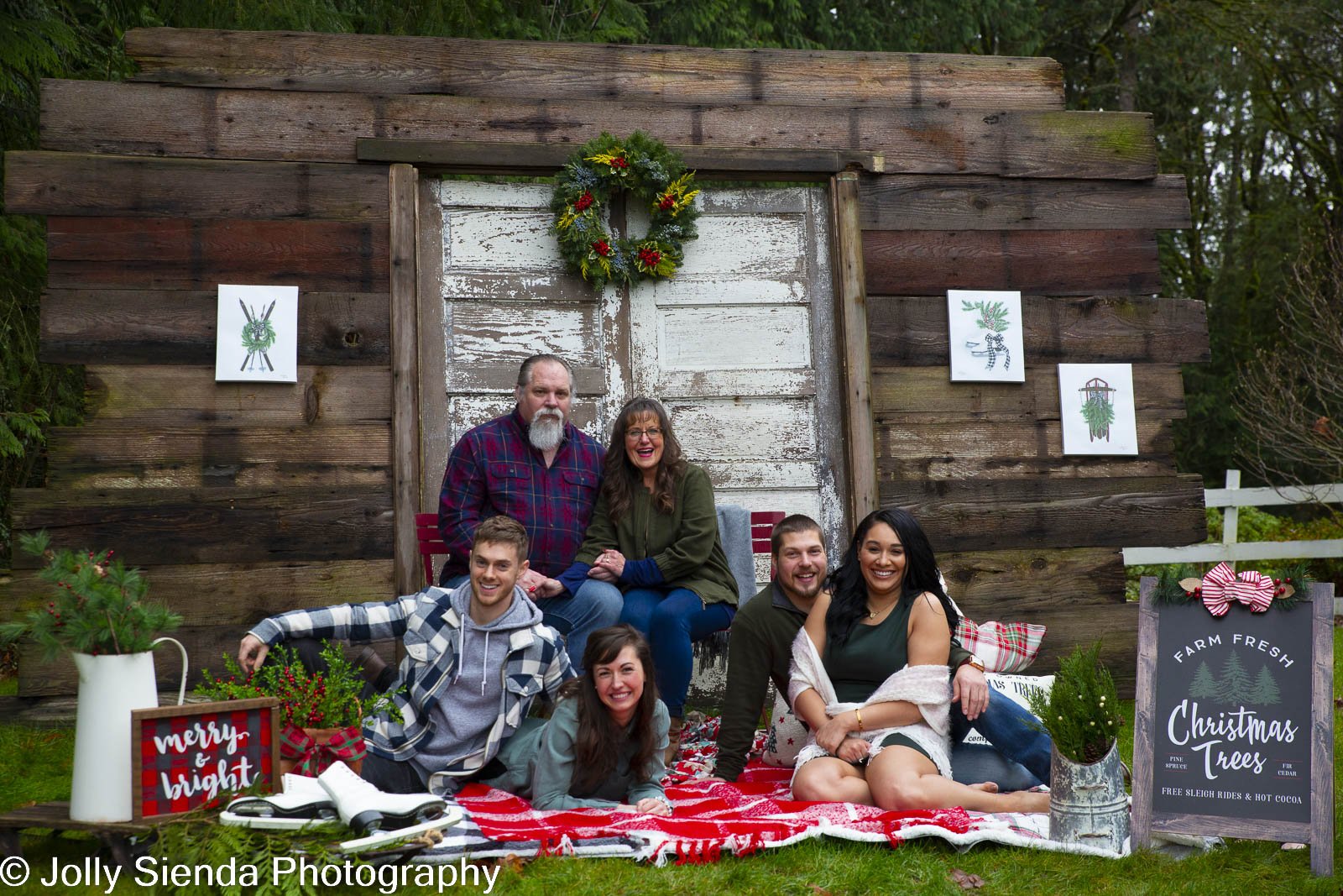 Christmas family photoshoots