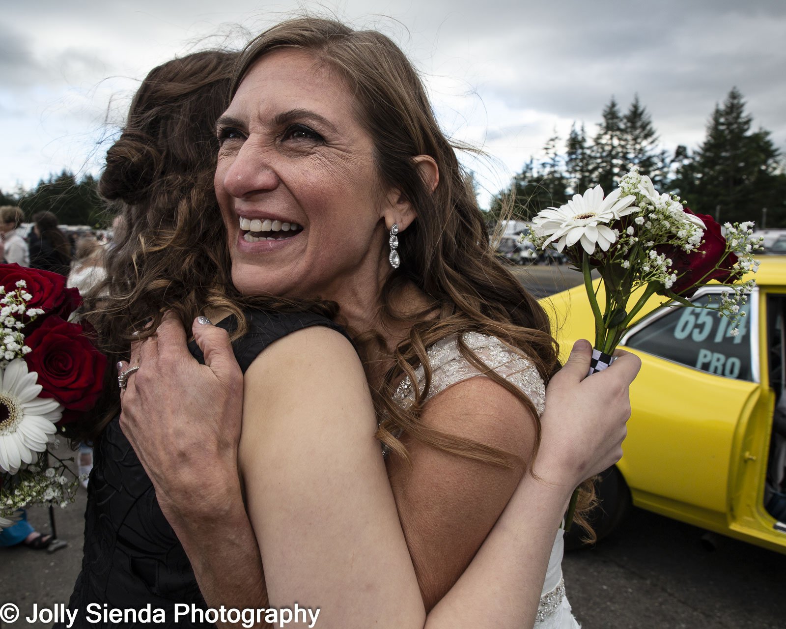 Me me at the Bremerton Race Track, weddings by Jolly Sienda Phot