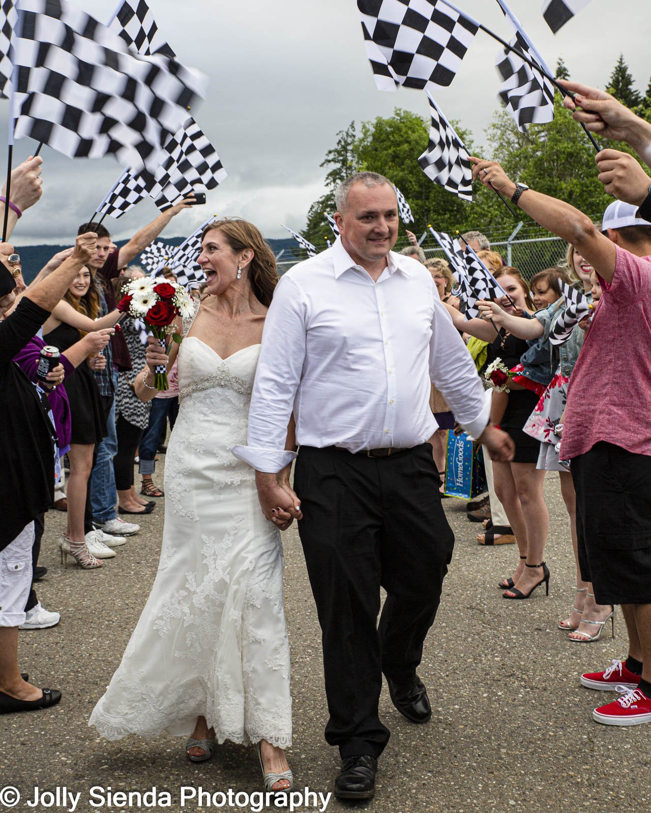 Marry me at the Bremerton Race Track - YES! Wedding photos by Jo