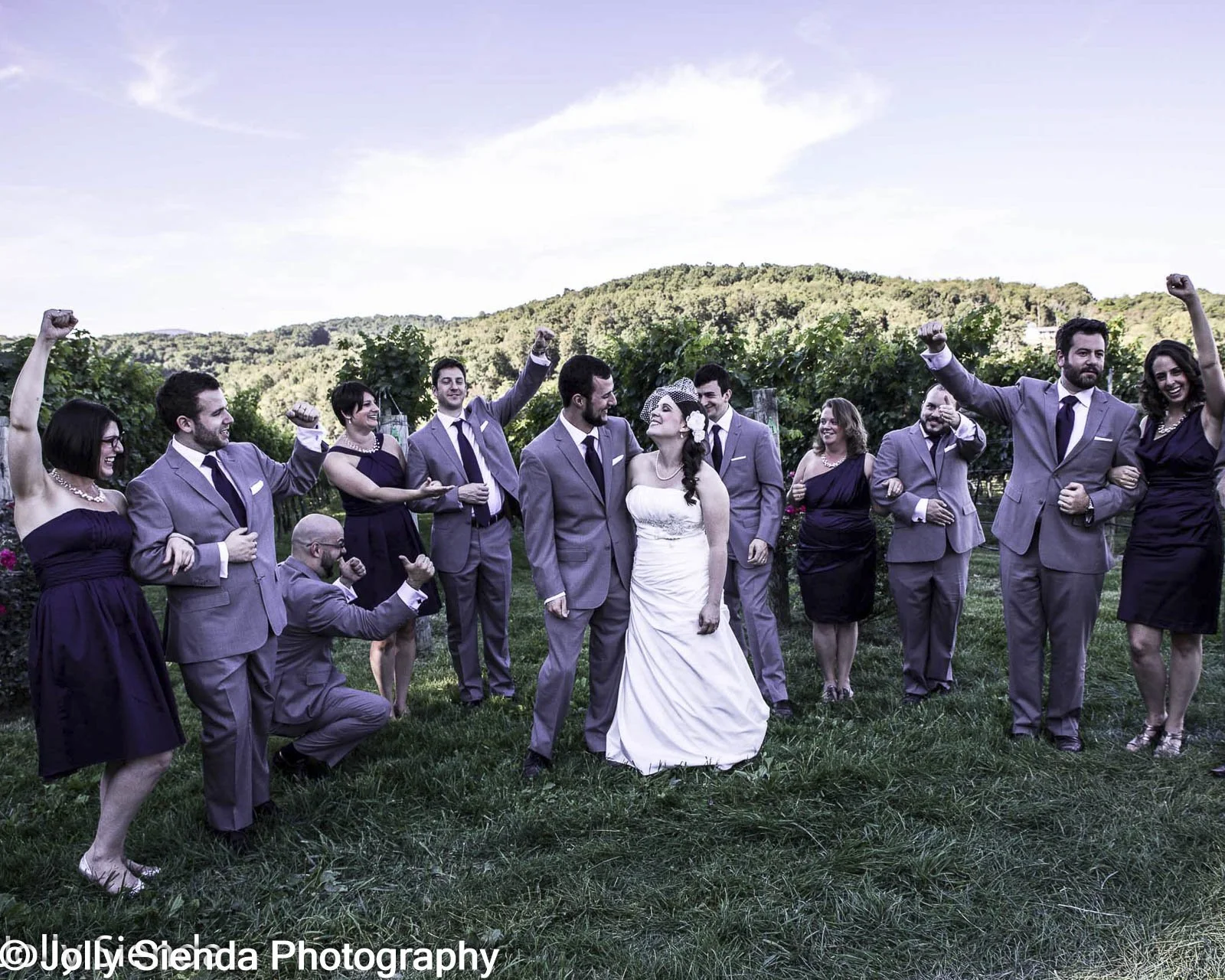 Destination vineyard weddings by Jolly Sienda Photography and St