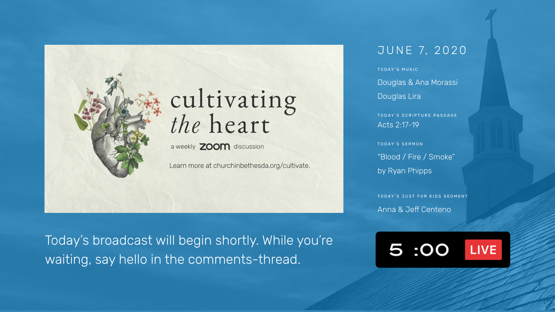 June 7, 2020, Ordinary Time [ LIVE ]