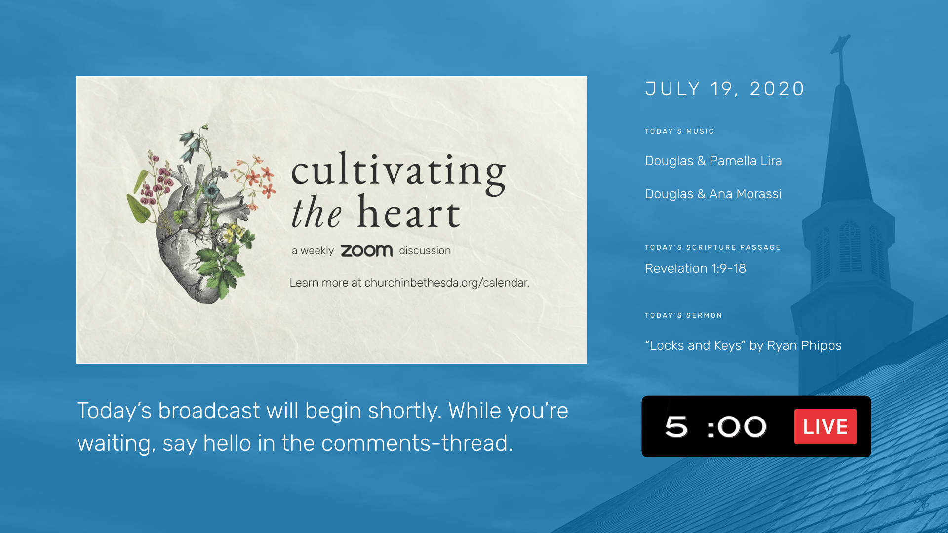 July 26, 2020, Ordinary Time [ LIVE ]